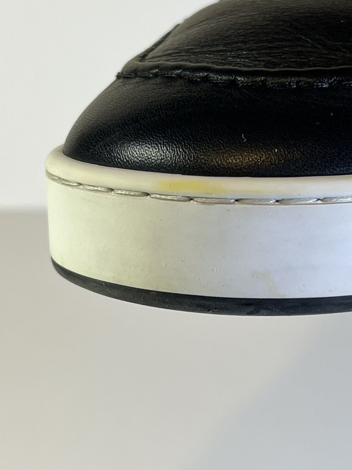 Hermes Hermès Kiddy slip-on sneaker calfskin leather designer luxur Size US 12 / EU 45 - 8 Thumbnail
