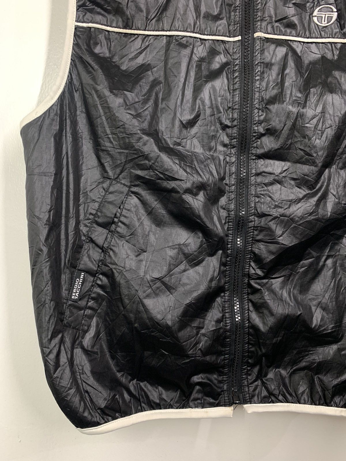 Sergio Tacchini × Vintage Sergio Tacchini Track & Court Lab Vest Light Jacket Size US M / EU 48-50 / 2 - 7 Thumbnail