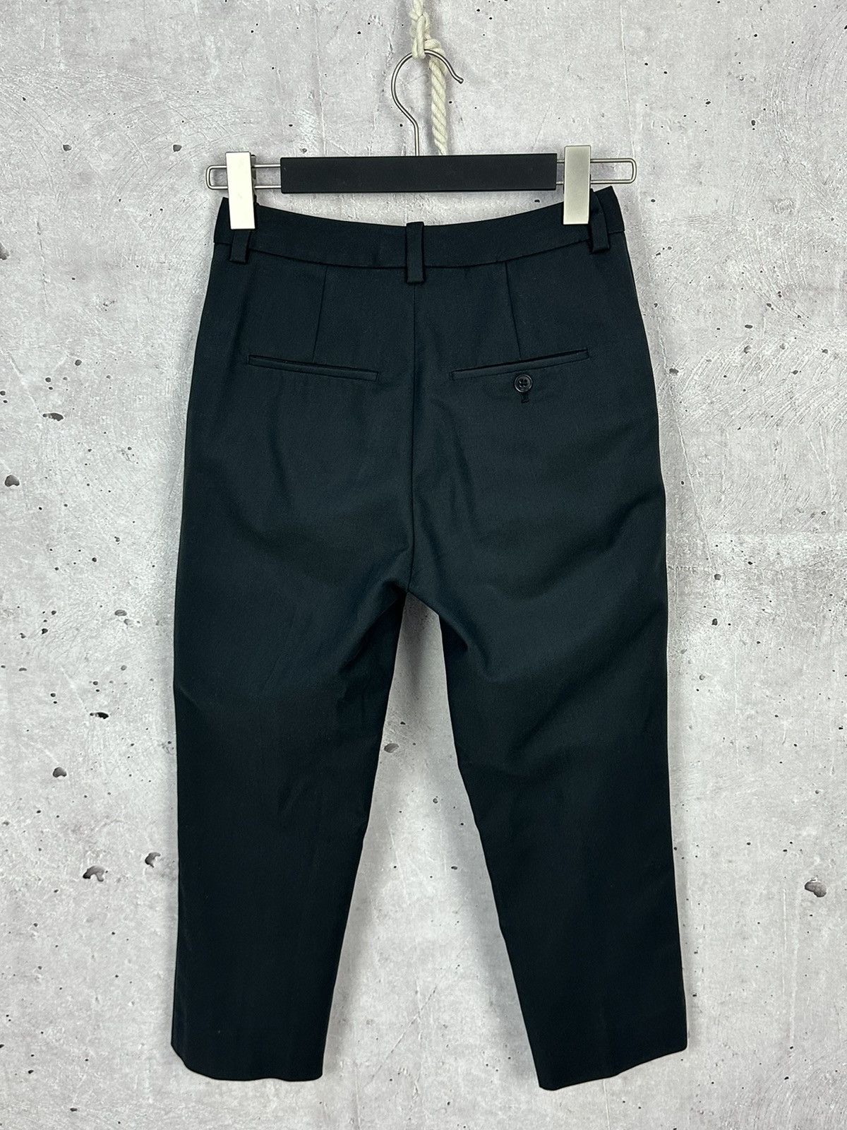 3.1 Phillip Lim 3.1 Phillip Lim Black Cotton Basic Cropped Women’s Pants Size 28" / US 6 / IT 42 - 6 Thumbnail