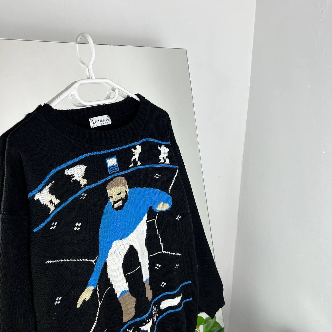 Vintage Dance Drake Sweater Vintage Sweater Y2k Humor Knit Size US S / EU 44-46 / 1 - 2 Thumbnail