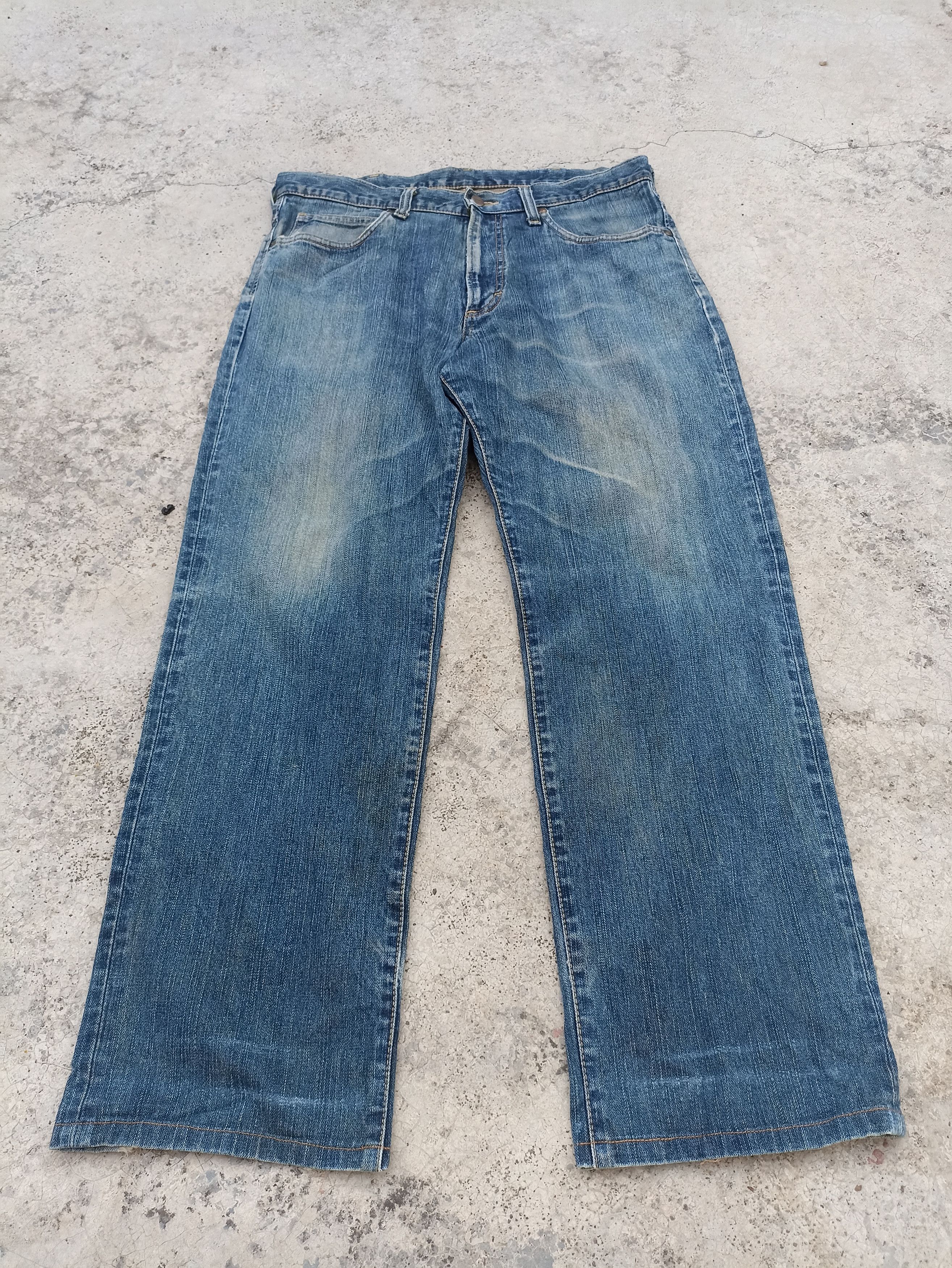 If Six Was Nine Flare Vtg Wrangler Jeans Distressed if six was nine baggy Size US 36 / EU 52 - 1 Thumbnail