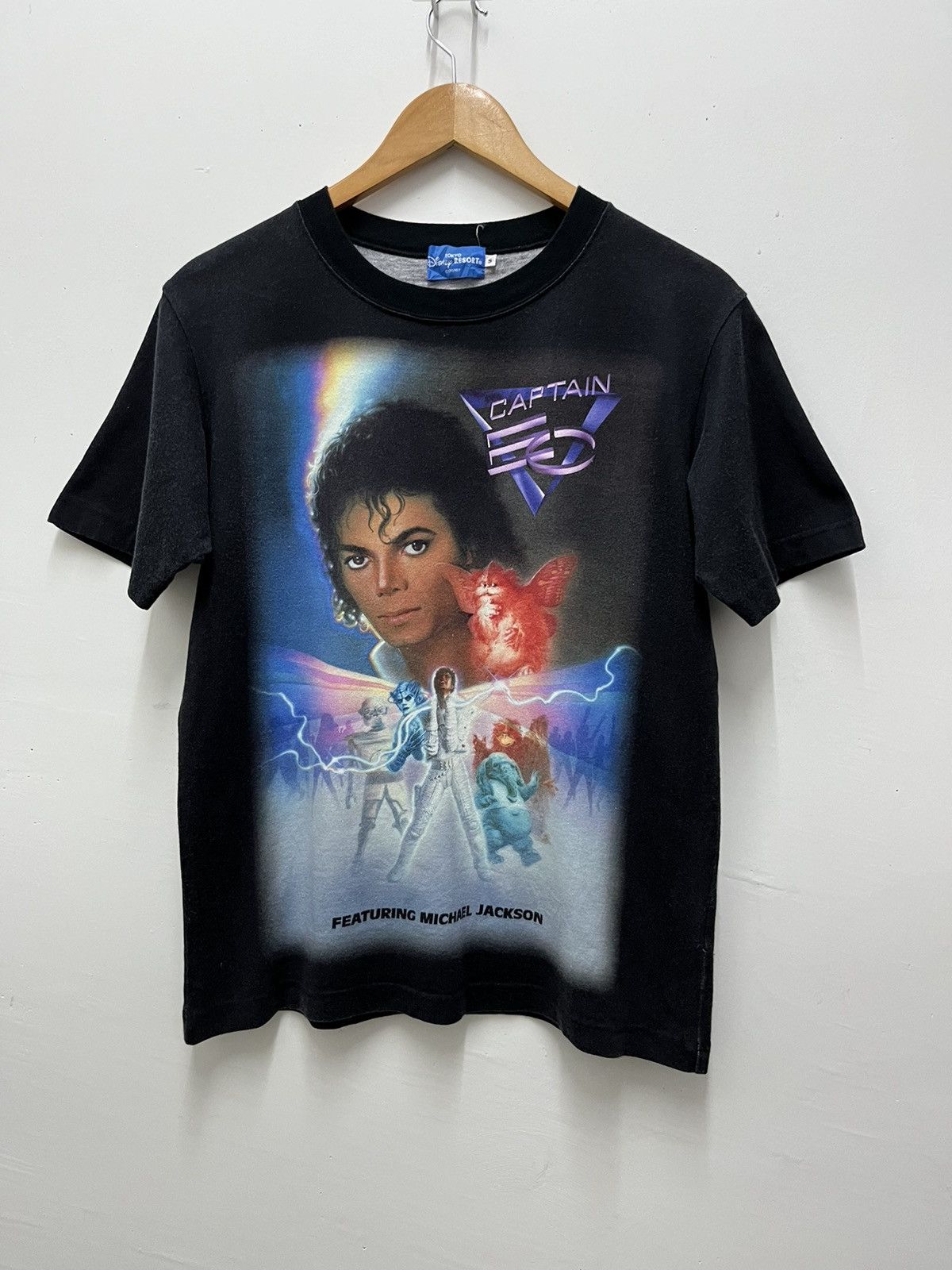 Vintage Vintage Disney Captain EO Featuring Michael Jackson Shirt Size US S / EU 44-46 / 1 - 1 Thumbnail