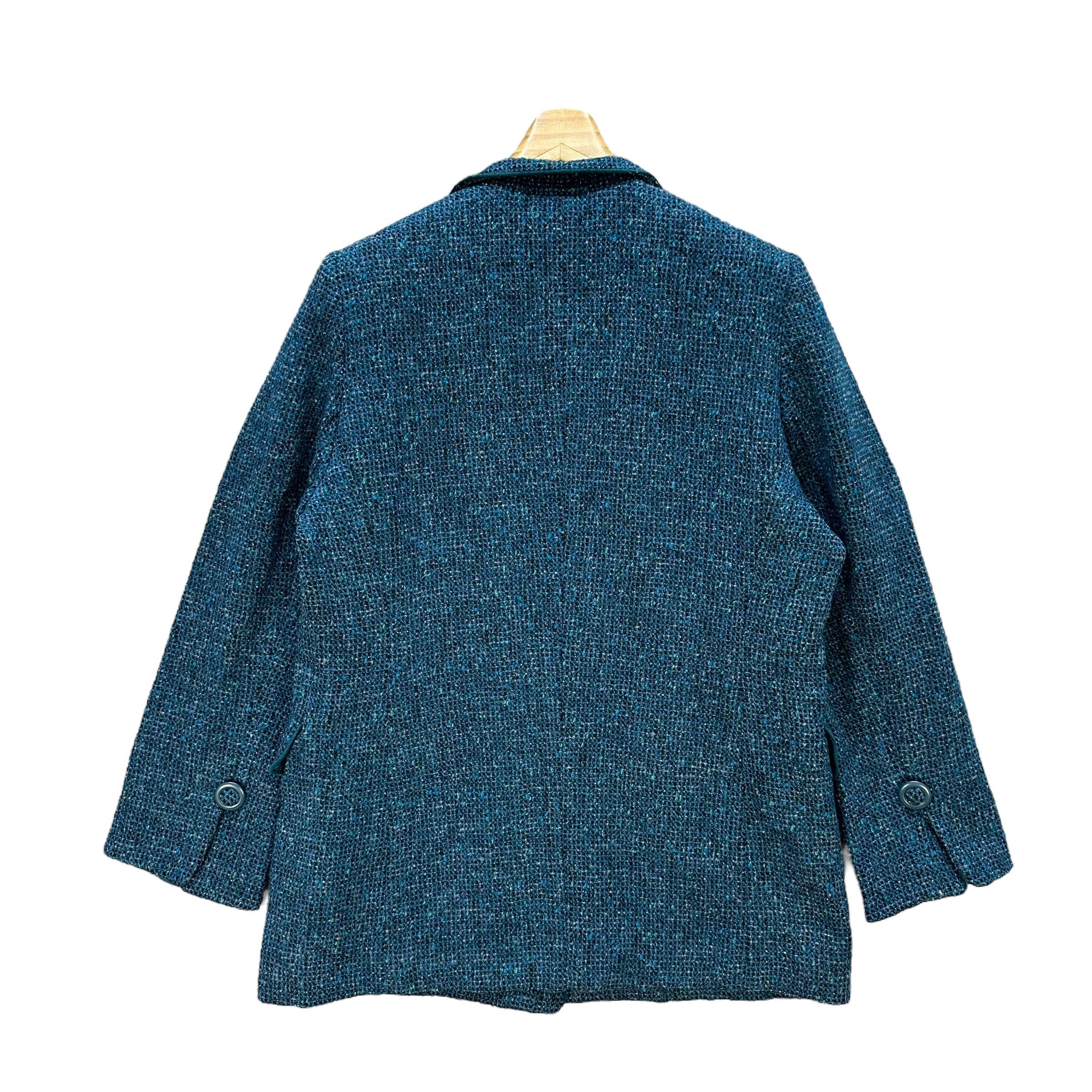 Christian Dior Monsieur Vintage 90's CHRISTIAN DIOR Wool Jacket #A67-1619 Size L / US 10 / IT 46 - 14 Thumbnail