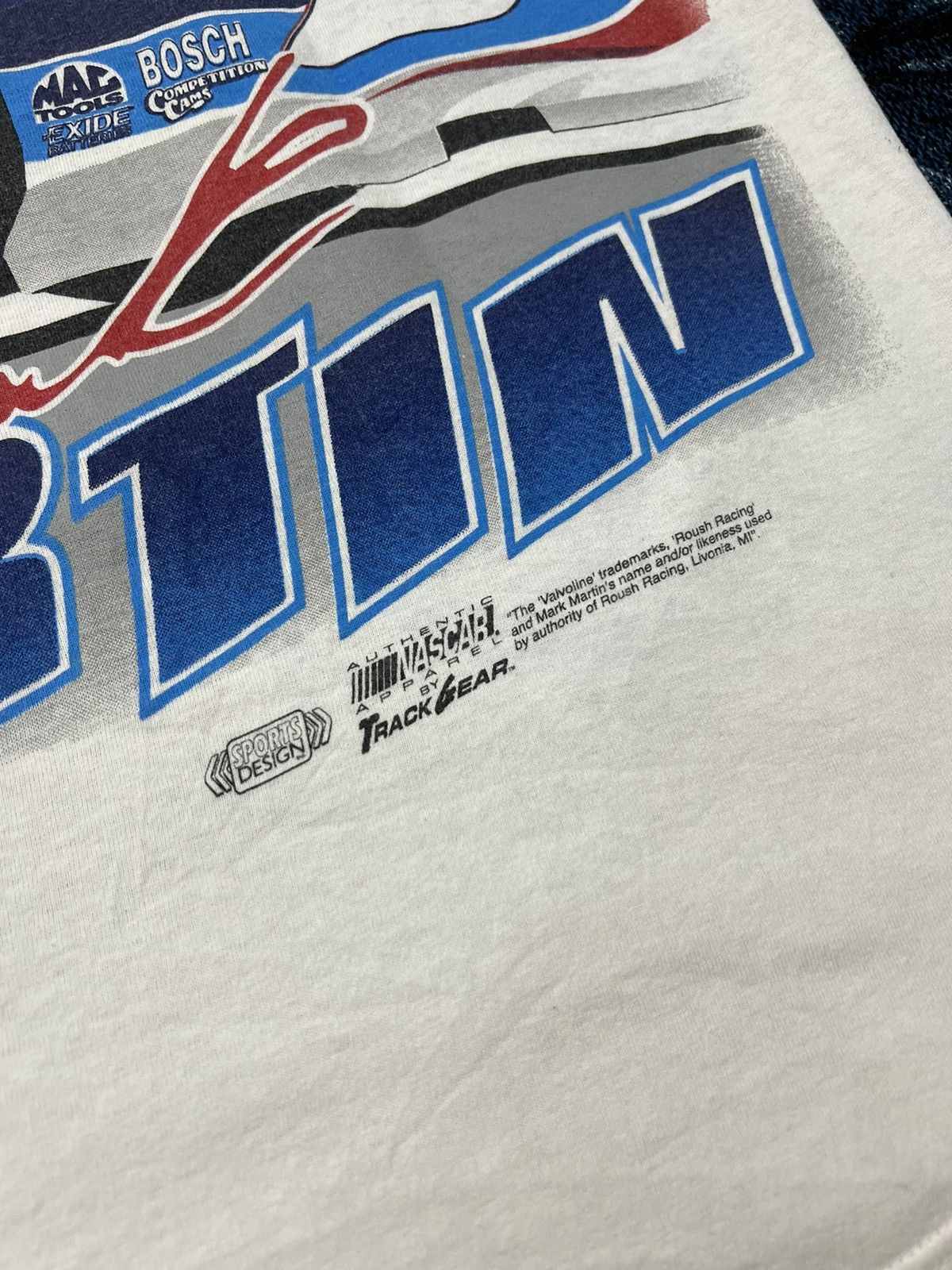 NASCAR Vintage NASCAR Mark Martin Valvoline AOP Tee Size US L / EU 52-54 / 3 - 4 Thumbnail