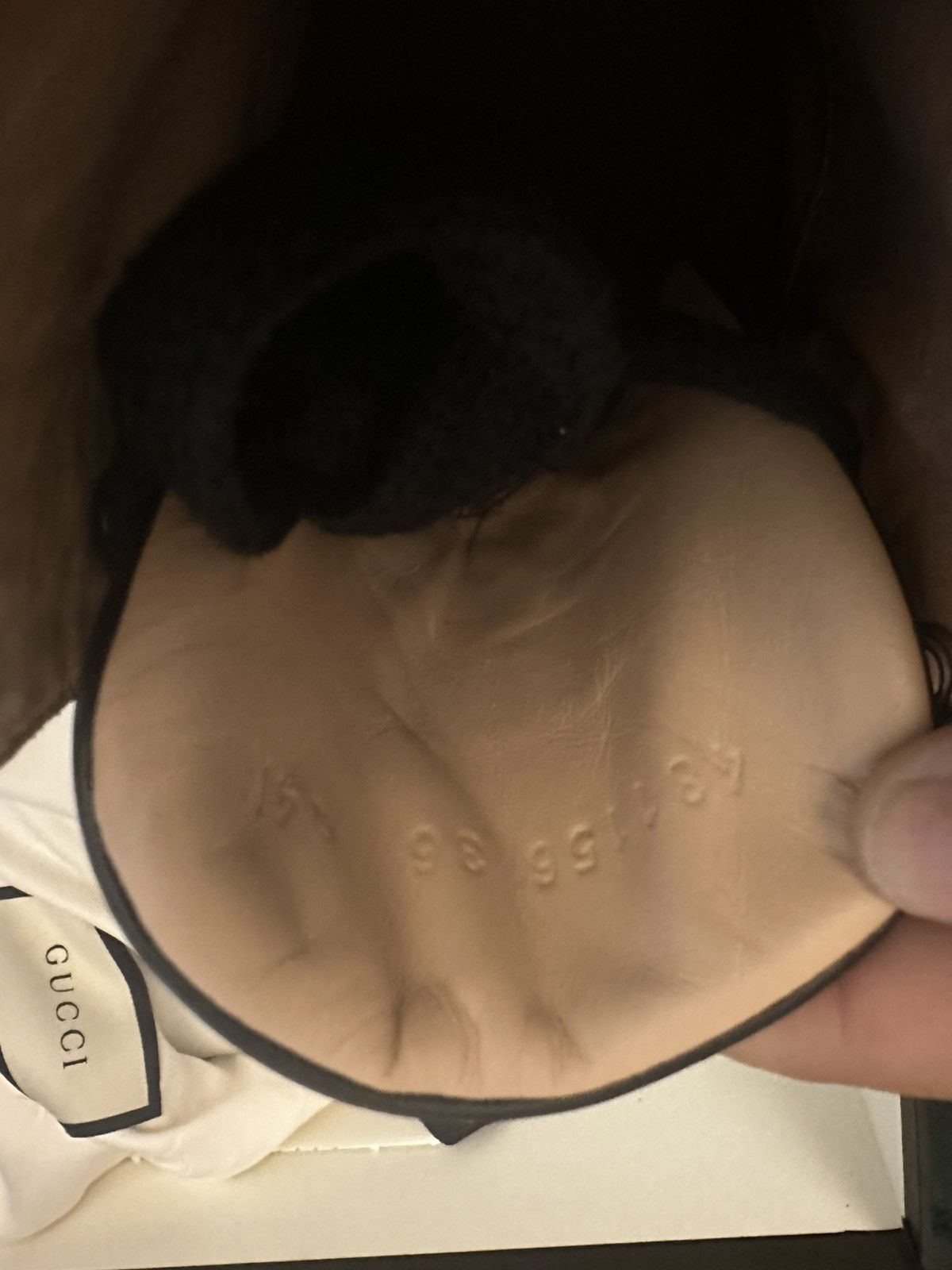 Gucci Leather Ankle Booth with Sylvie Web Size US 6 / IT 36 - 3 Thumbnail