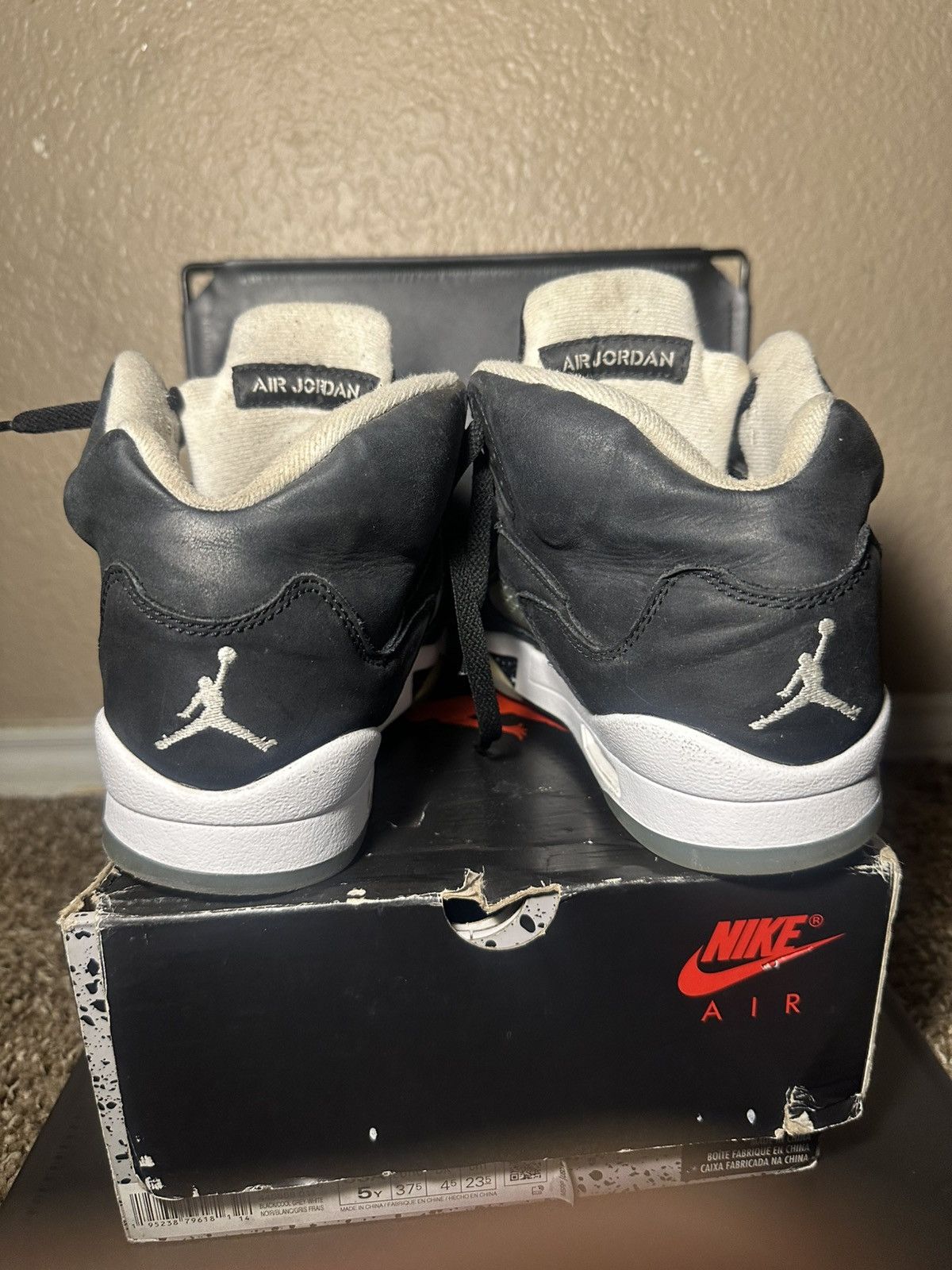 Jordan Brand Jordan 5 (GS) Oreo Size US 5 / EU 37 - 4 Thumbnail