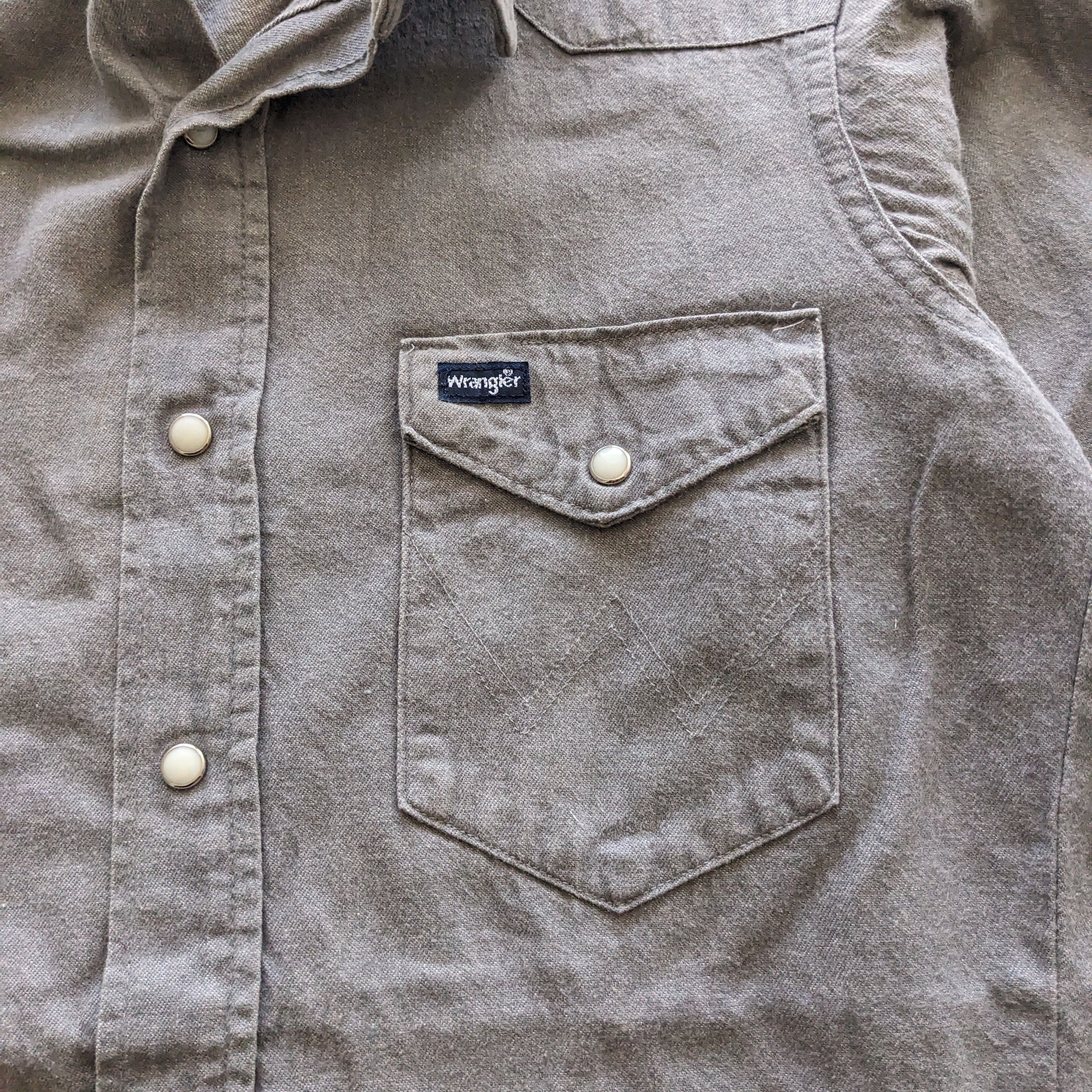Wrangler Vintage WRANGLER American Brand Long Shirts Size US M / EU 48-50 / 2 - 5 Thumbnail
