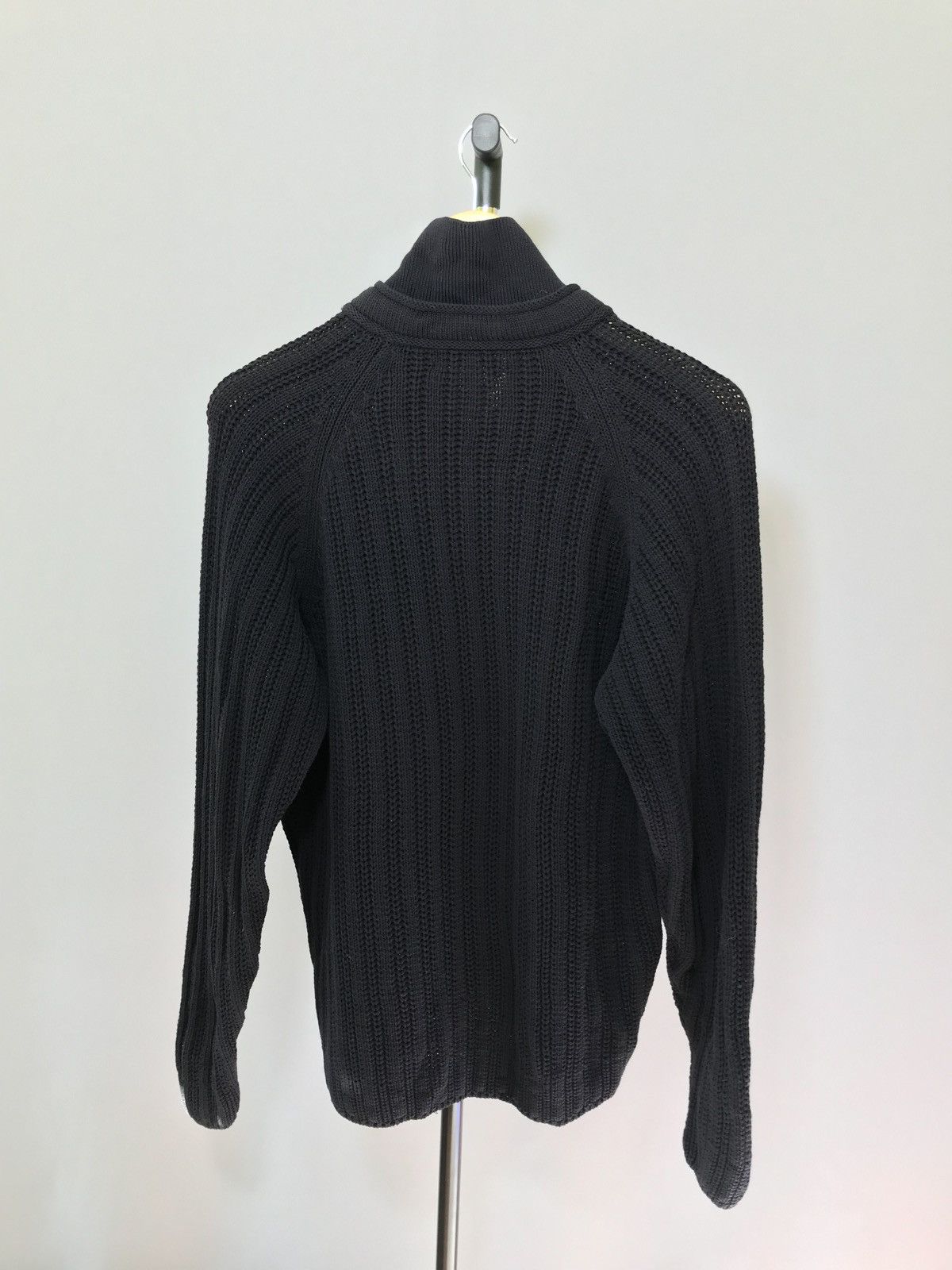 Hermes Vintage Hermes sweater mens knit navy blue cotton y2k casual Size US L / EU 52-54 / 3 - 6 Thumbnail