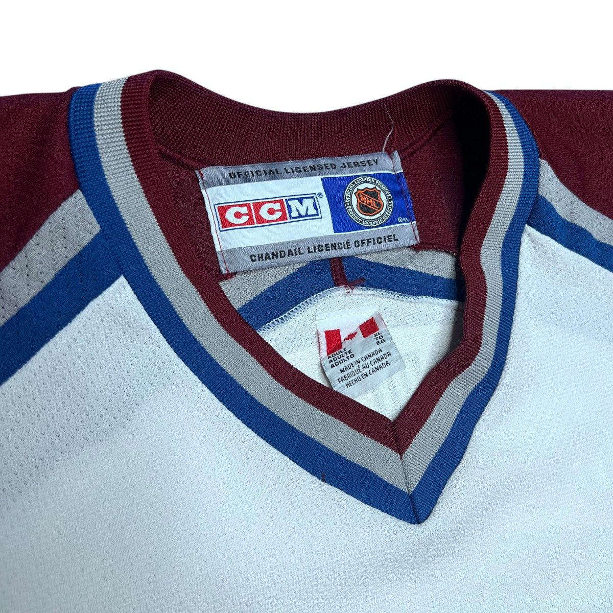 Ccm NHL Colorado Avalanche Ray Bourque #77 Authentic CCM Jersey Size US XL / EU 56 / 4 - 3 Thumbnail