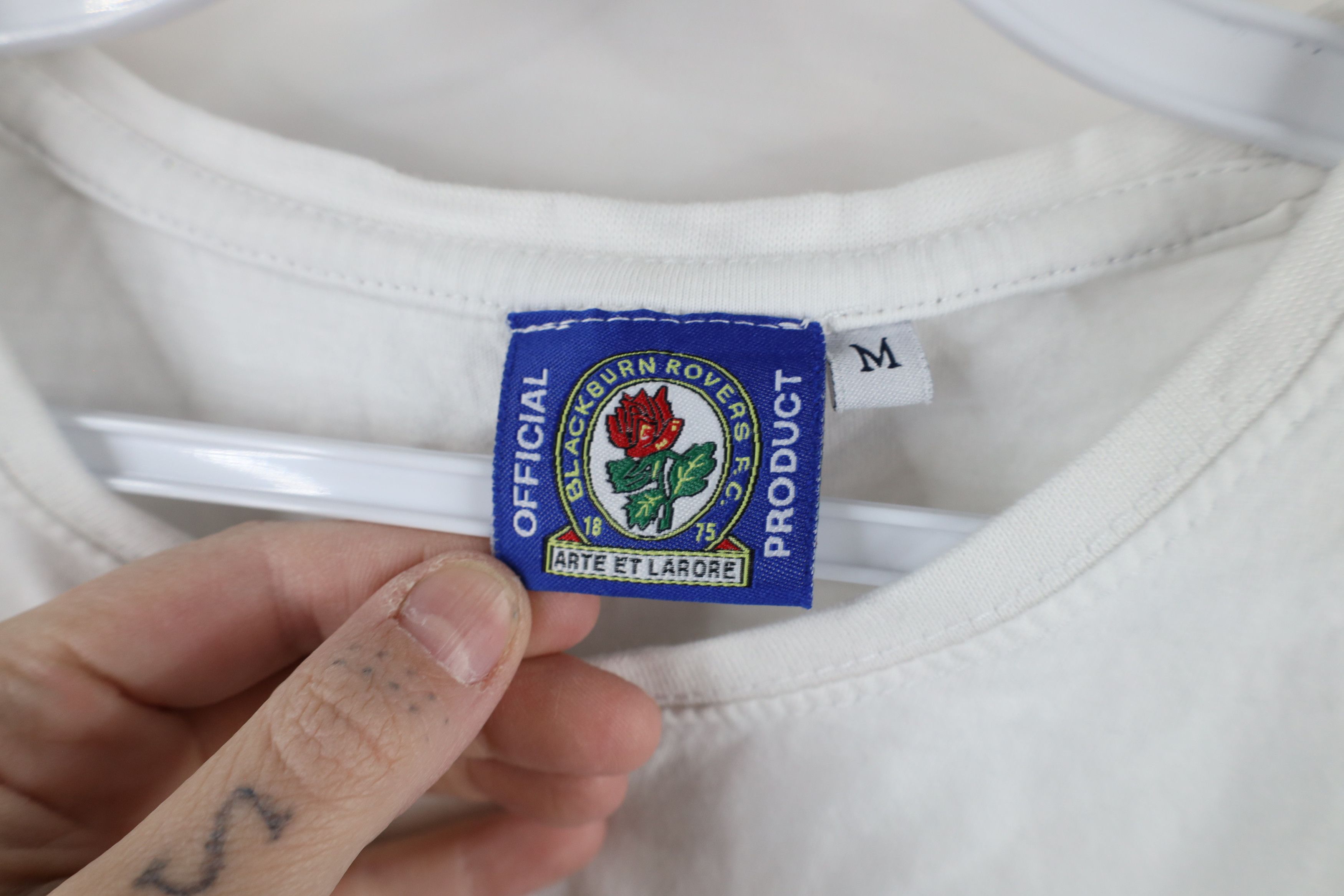 Vintage Vintage Y2K Blackburn Rovers FC Soccer Football T-Shirt Size US M / EU 48-50 / 2 - 9 Thumbnail