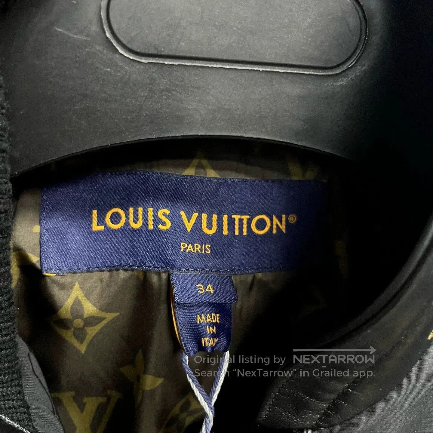 Louis Vuitton Louis Vuitton Black Leather Jacket. Size US M / EU 48-50 / 2 - 5 Thumbnail
