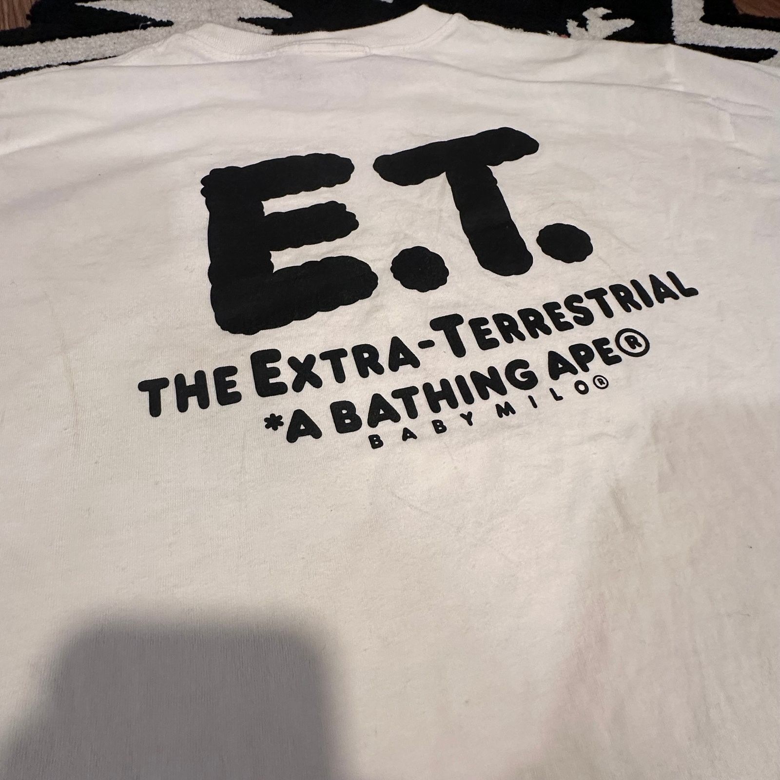 Bape BAPE x E.T. Kids Baby Milo Tee White Large – Used (Like New) Size US L / EU 52-54 / 3 - 4 Thumbnail