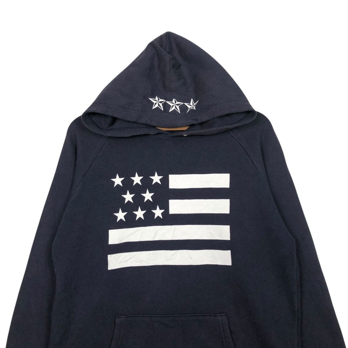 Vintage 🔥VINTAGE HOODIE PULL OVER ONEITA USA FLAG BIG LOGO Size US M / EU 48-50 / 2 - 5 Thumbnail