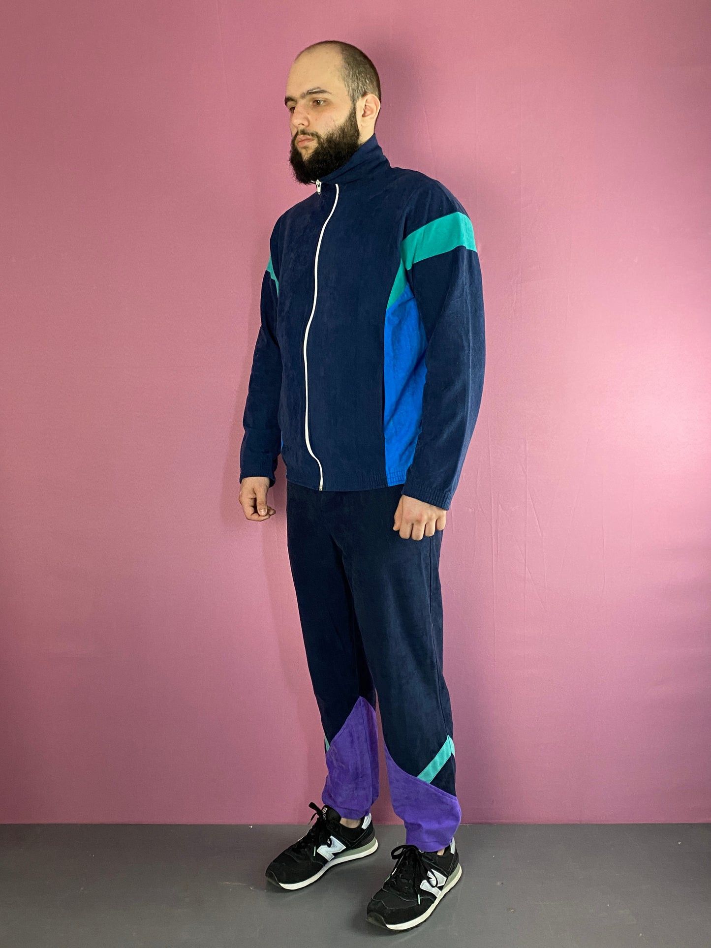 Designer Tande Vintage Mens Tracksuit Set - LTrackJacket &TrackPants Size US L / EU 52-54 / 3 - 1 Thumbnail