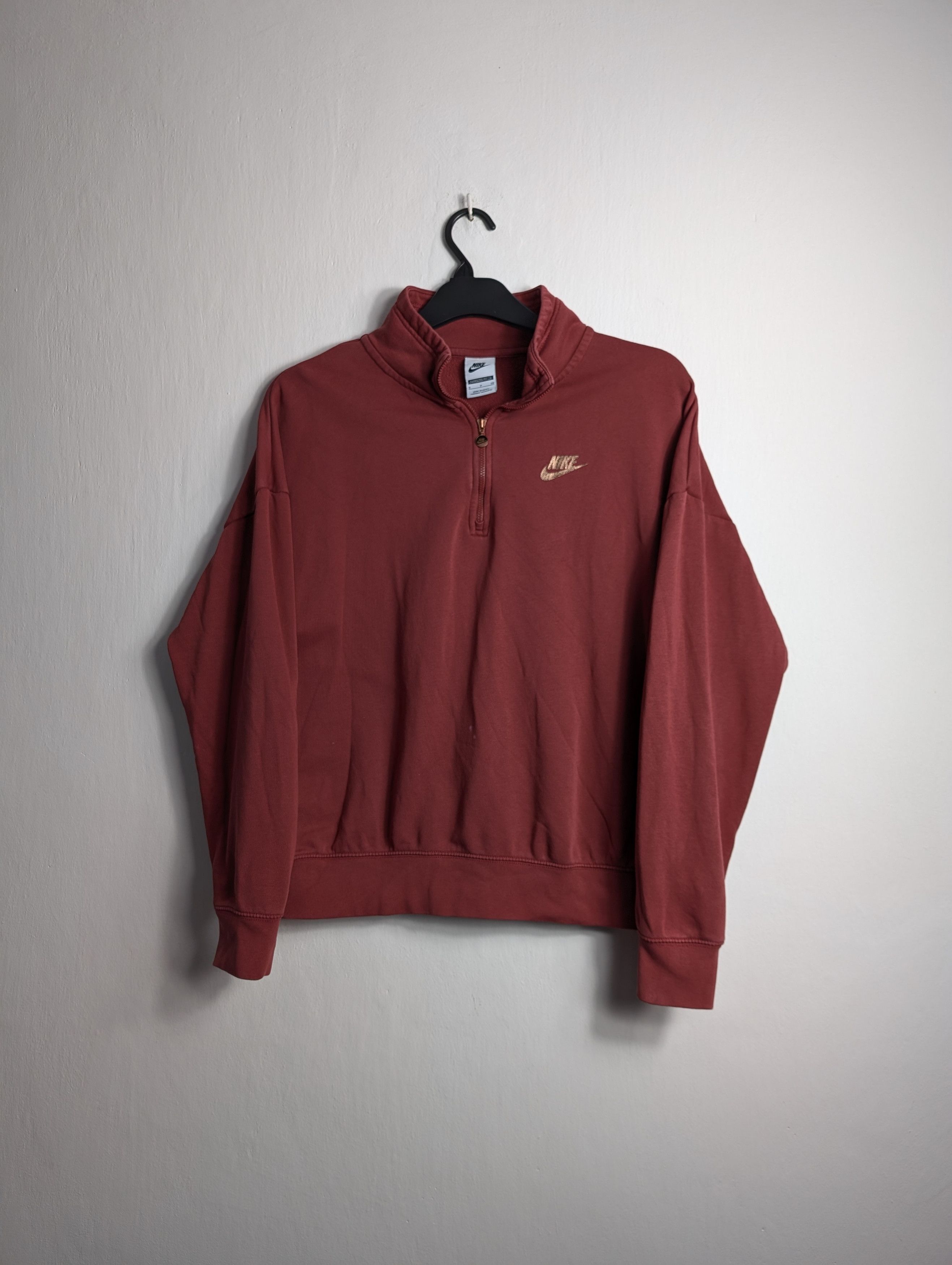 Nike Nike Oversized Sweatshirt 1/4 Zip Size S / US 4 / IT 40 - 1 Thumbnail