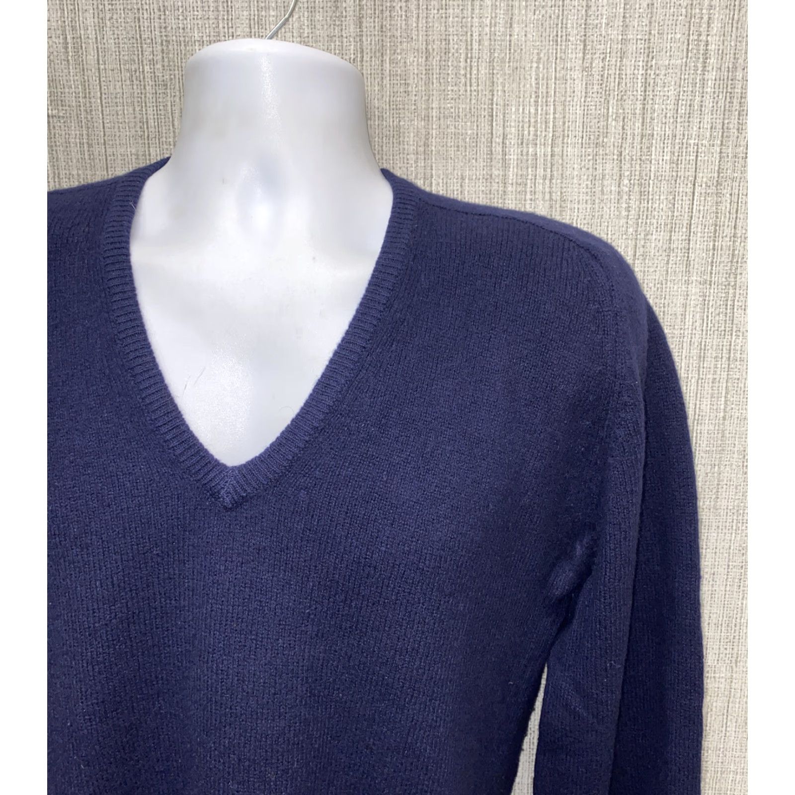 Vintage VINTAGE Wren Sweater Mens V-Neck Wool/Cashmere Blue Squire House M Size US M / EU 48-50 / 2 - 2 Thumbnail
