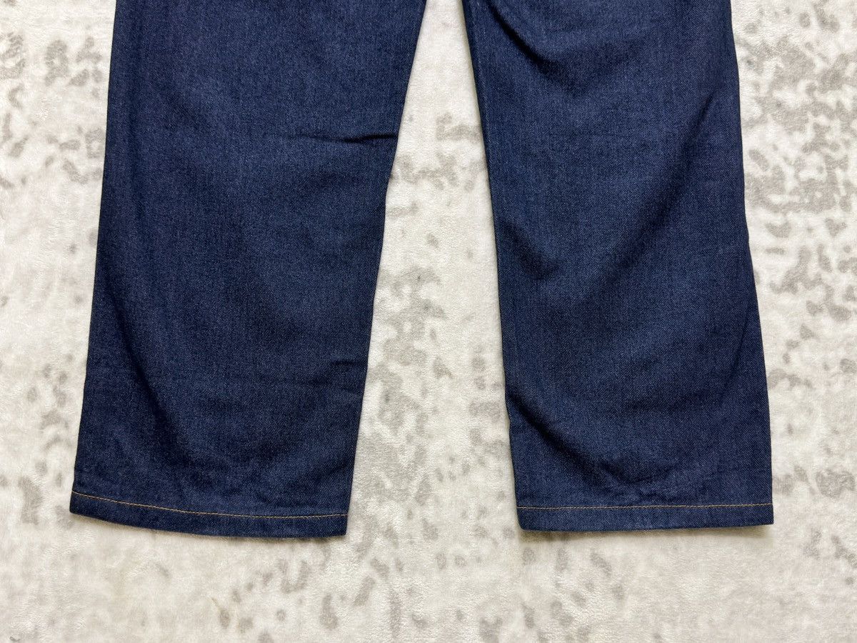 Japanese Brand × Kansai Yamamoto × Vintage Baggy KANSAI MAN Embroidery Back Logo Soft Denim Size US 28 / EU 44 - 12 Thumbnail