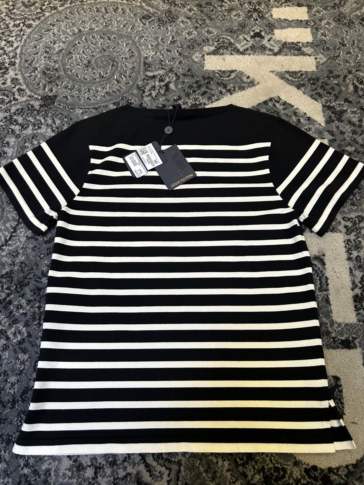 Louis Vuitton Louis Vuitton Knit Striped T shirt Size US M / EU 48-50 / 2 - 8 Thumbnail
