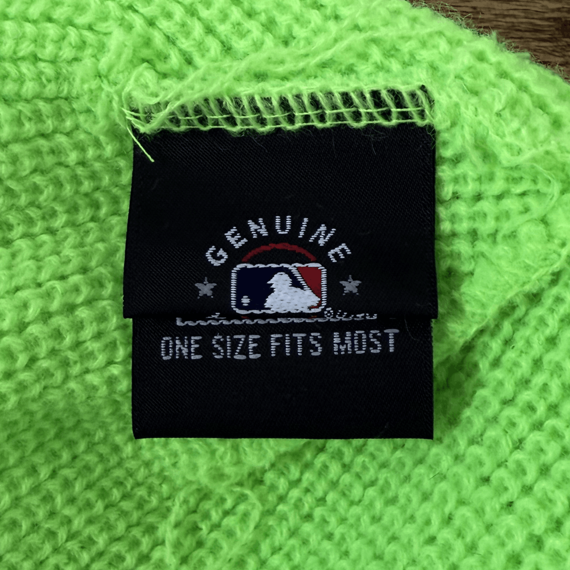 Aime Leon Dore × New Era Aime Leon Dore New Era Yankees Highlighter Green Beanie Size ONE SIZE - 3 Thumbnail
