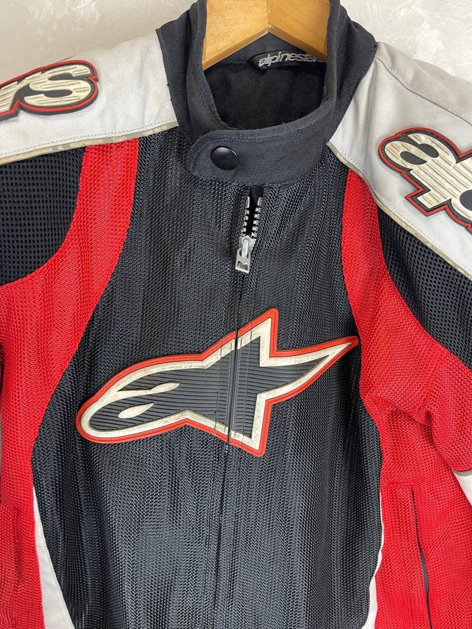Alpinestars Alpinestars Textile Mesh Motorcycle Jacket Black Red White Size US M / EU 48-50 / 2 - 4 Thumbnail