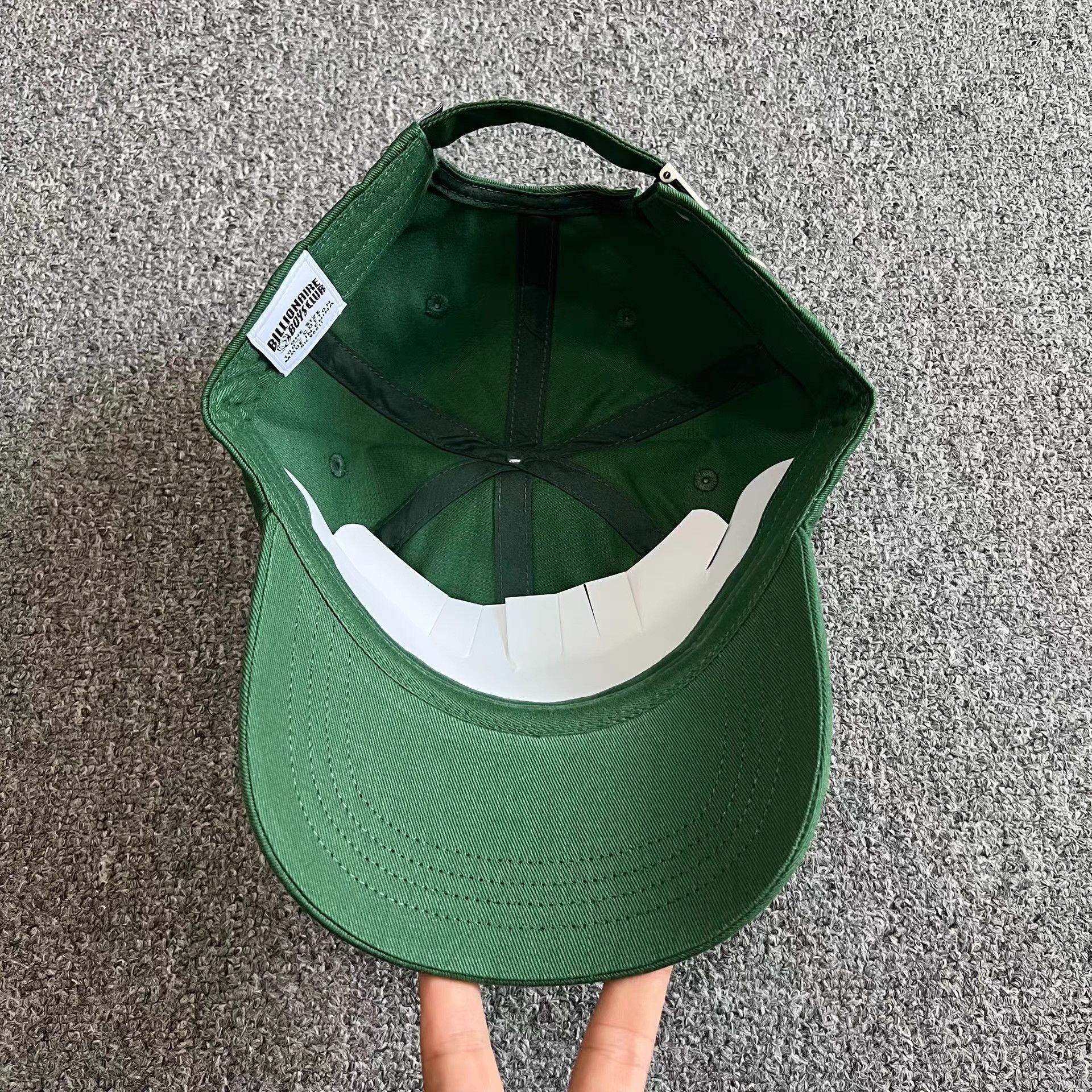 Billionaire Boys Club BBC Classic RubberPatchAstronautCurved Brim Baseball Cap Q7 Size ONE SIZE - 3 Thumbnail