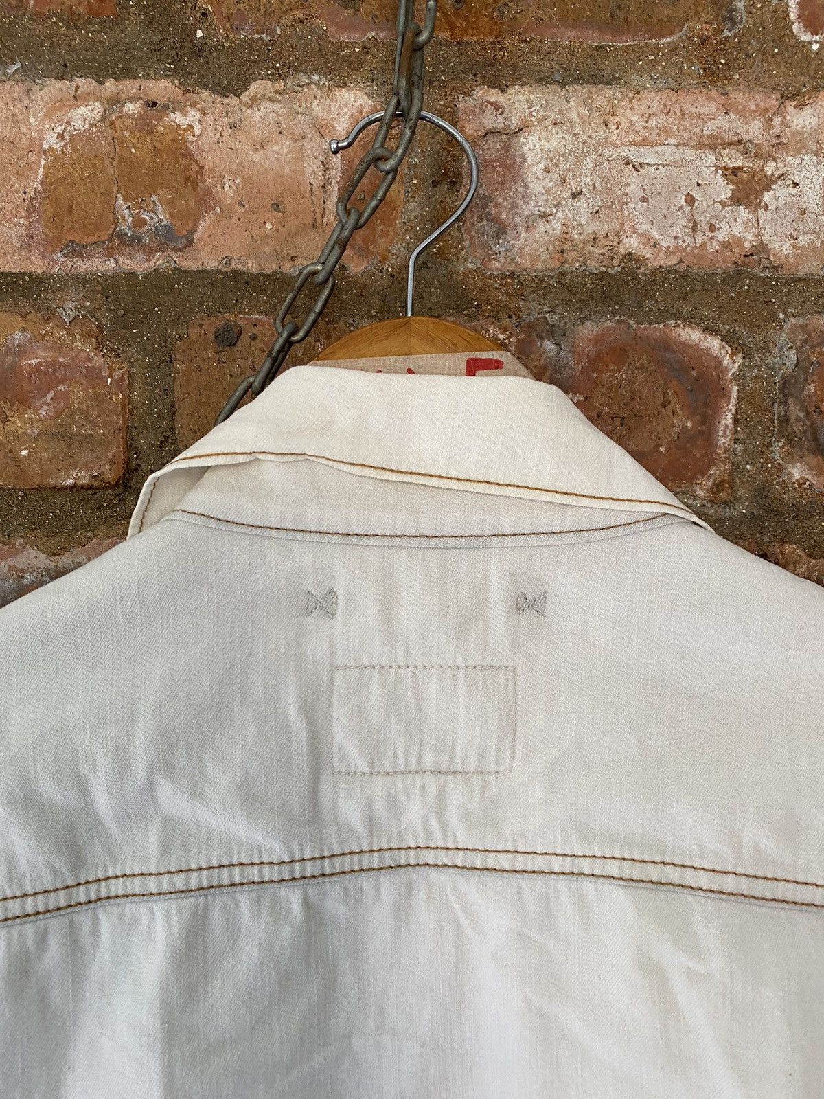Maison MIHARA YASUHIRO AW05 MIHARAYASUHIRO Layered Stack monkey sleeve Denim Jacke Size US M / EU 48-50 / 2 - 12 Thumbnail