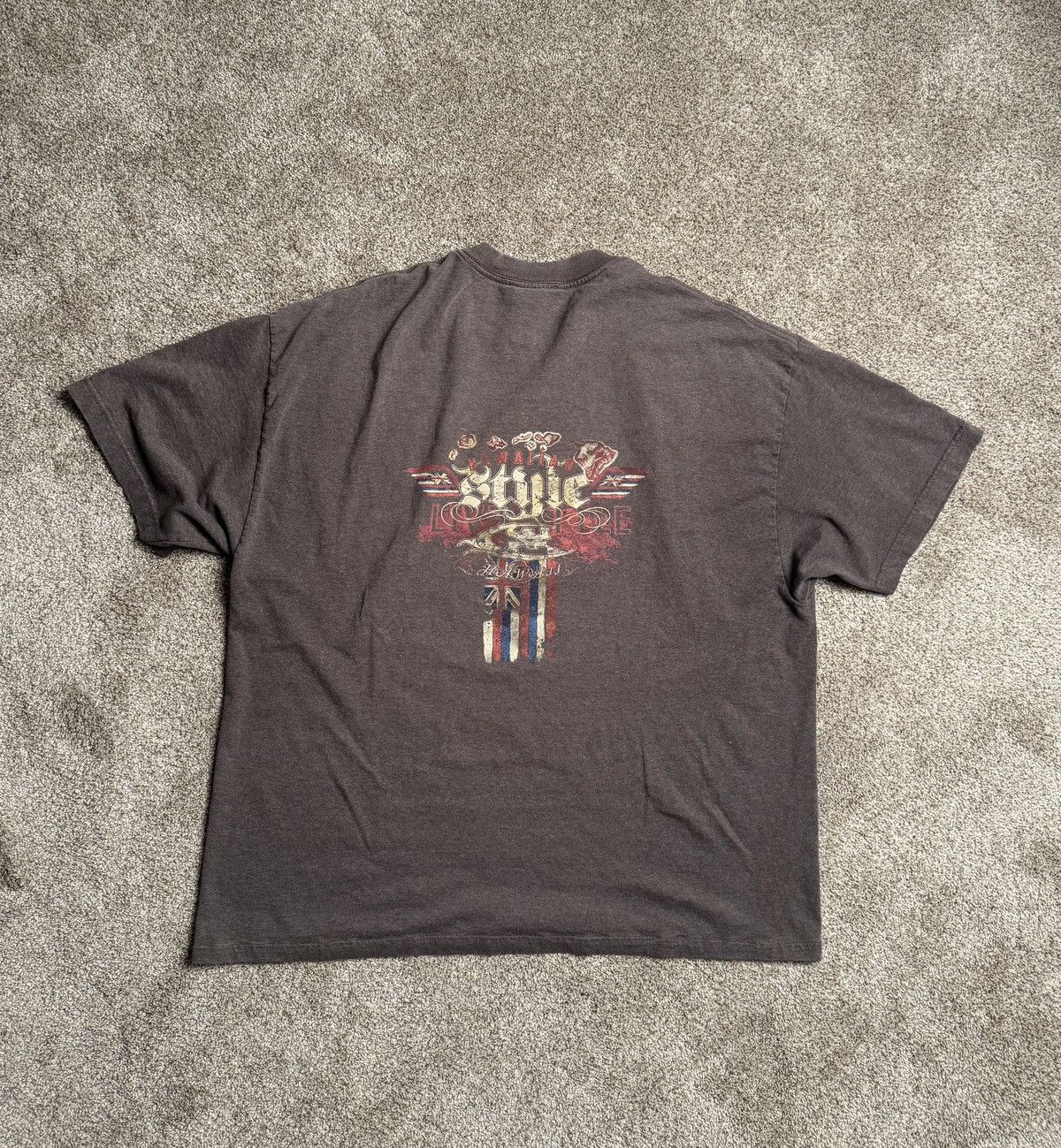 Other GREY HAWAIIAN STYLE Y2K GRAPHIC TEE Size US XXL / EU 58 / 5 - 1 Thumbnail