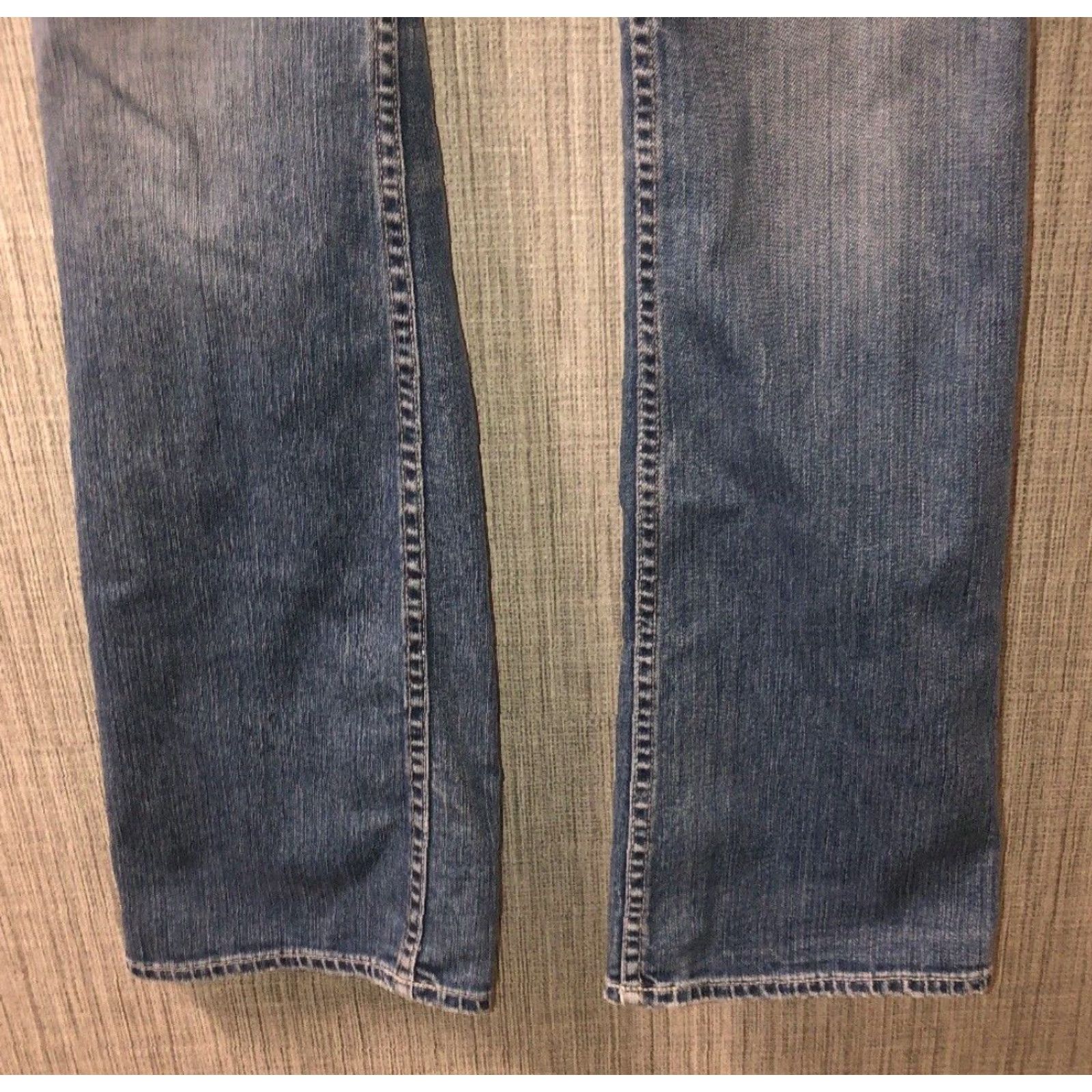 Vintage BIG STAR Jeans Bootcut Remy 1974 Mens Low Rise Blue 27L X 32 Sz(Size) Size US 27 - 4 Thumbnail
