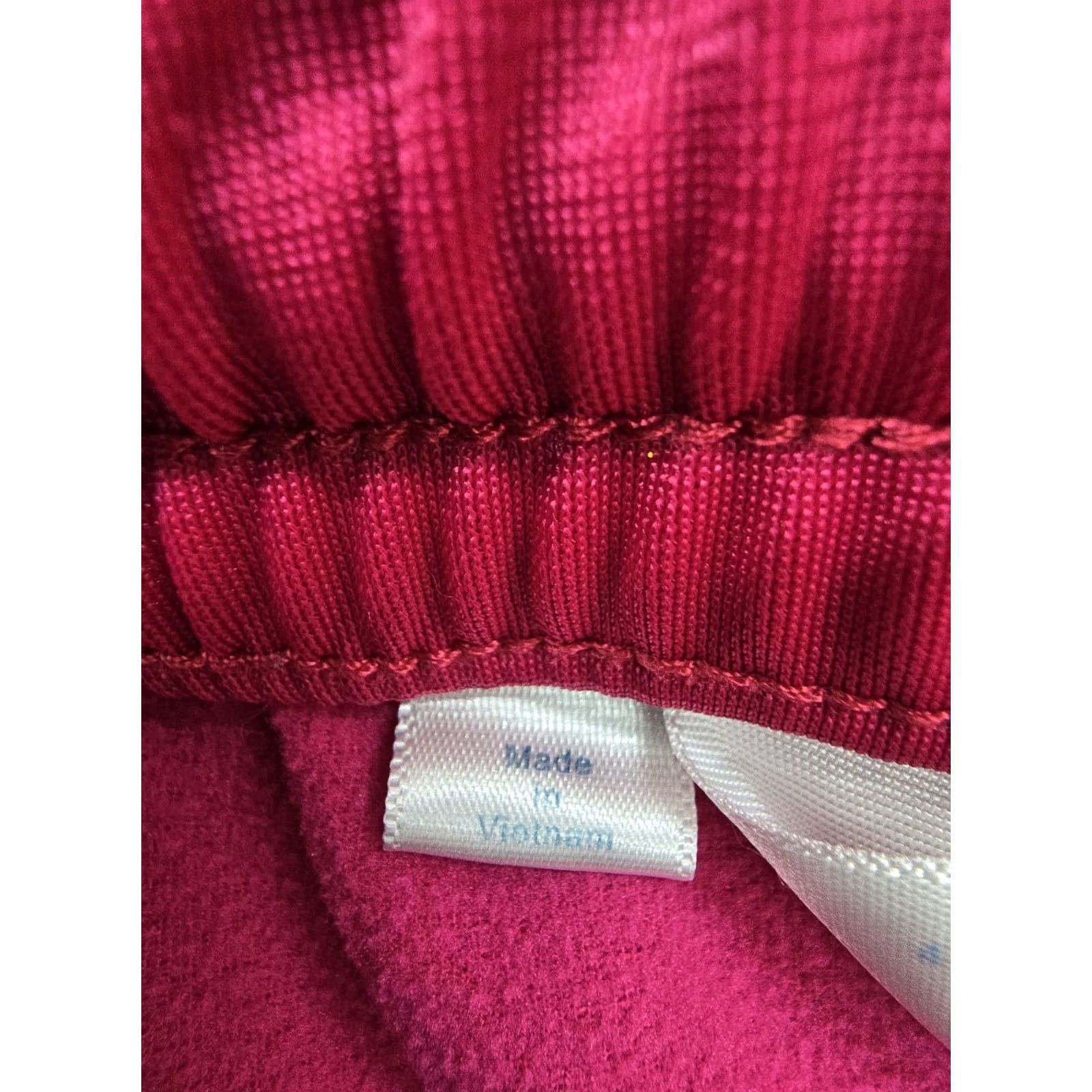 Adidas Adidas Track Pants Unisex Magenta Striped Loose Fit Drawcord Pants Size 32" / US 10 / IT 46 - 3 Thumbnail