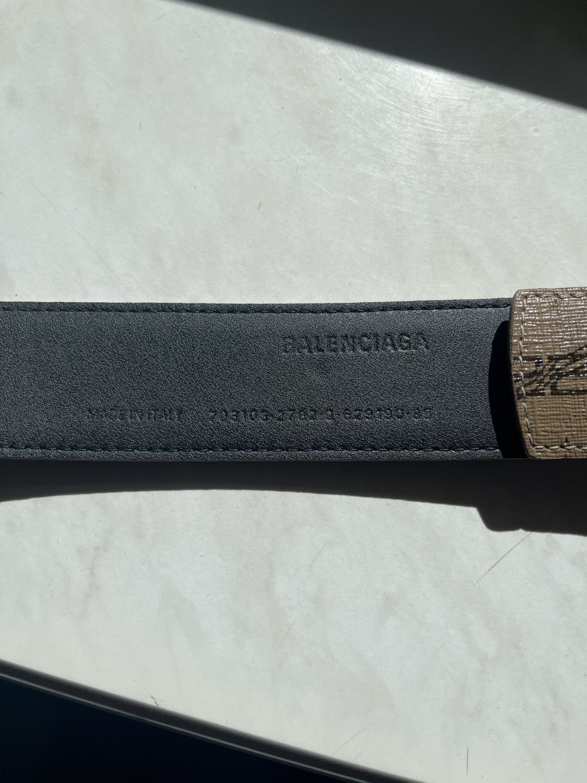 Balenciaga balenciaga monogram silver buckle belt Size 40 - 6 Thumbnail