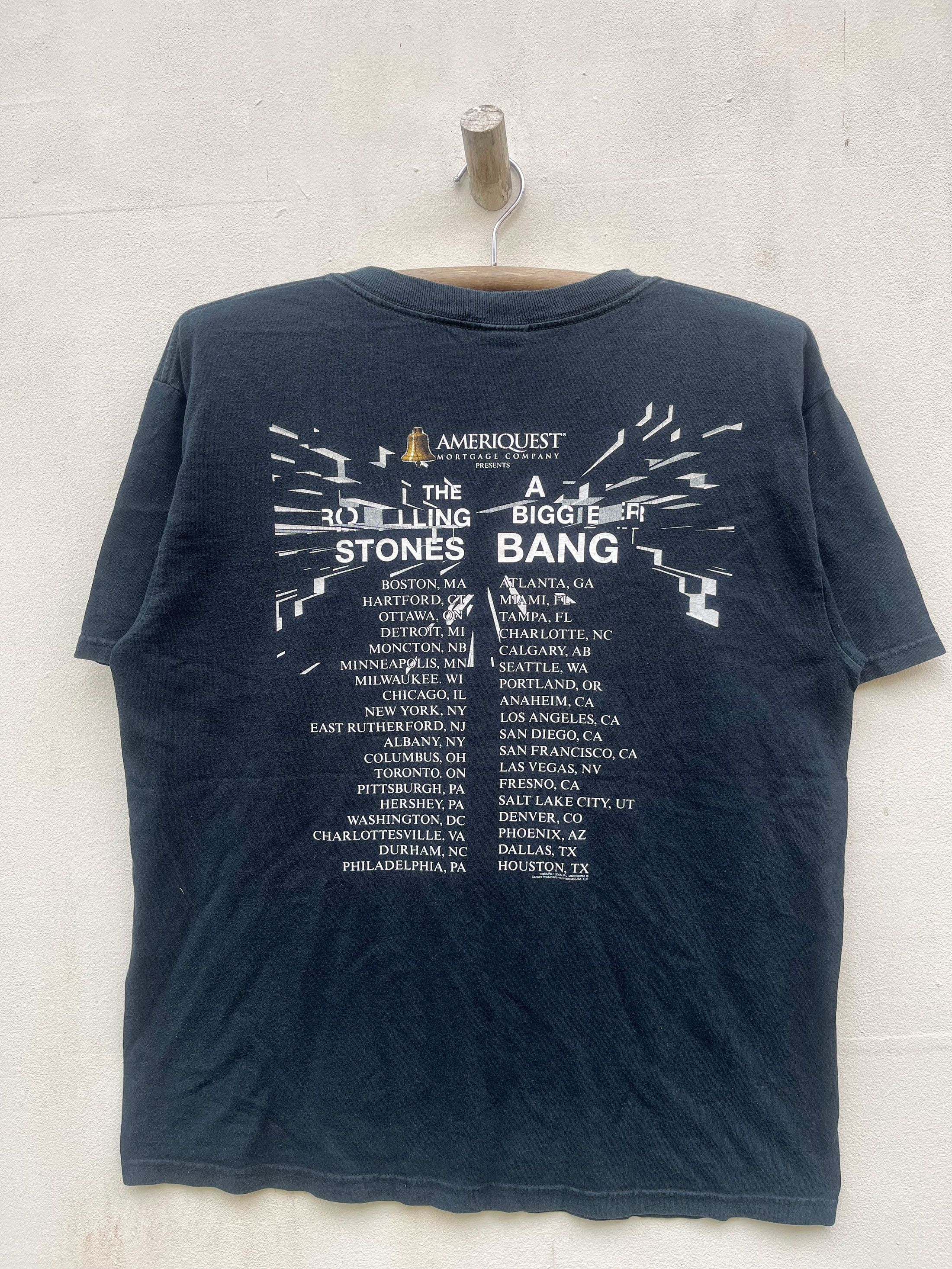 Band Tees Vintage Rolling Stones 2000s y2k Tour Promo Size US M / EU 48-50 / 2 - 3 Thumbnail
