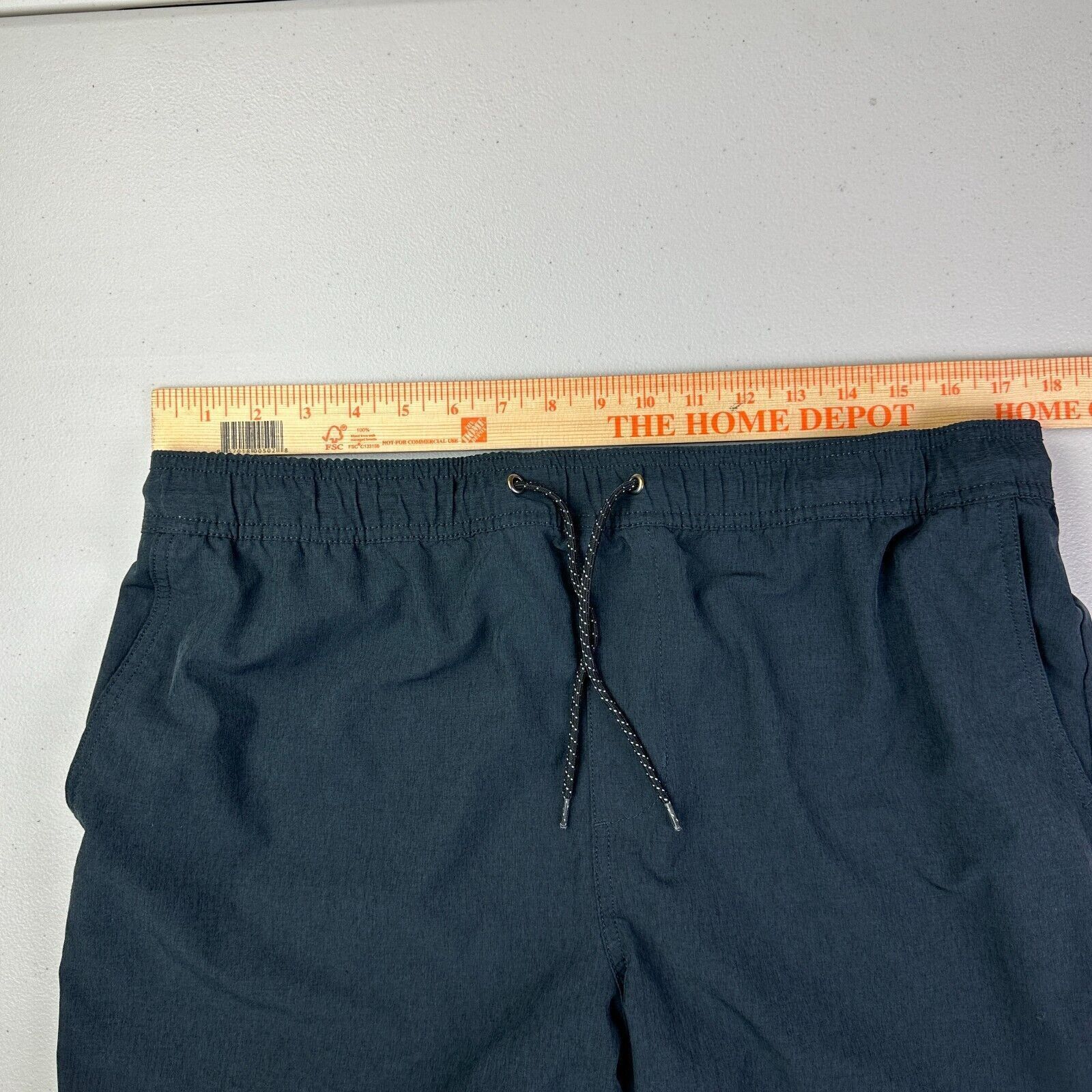 Other Nitrous Black Mens Stretch Shorts Black L Surf Zip Pocket Size US 34 / EU 50 - 7 Thumbnail
