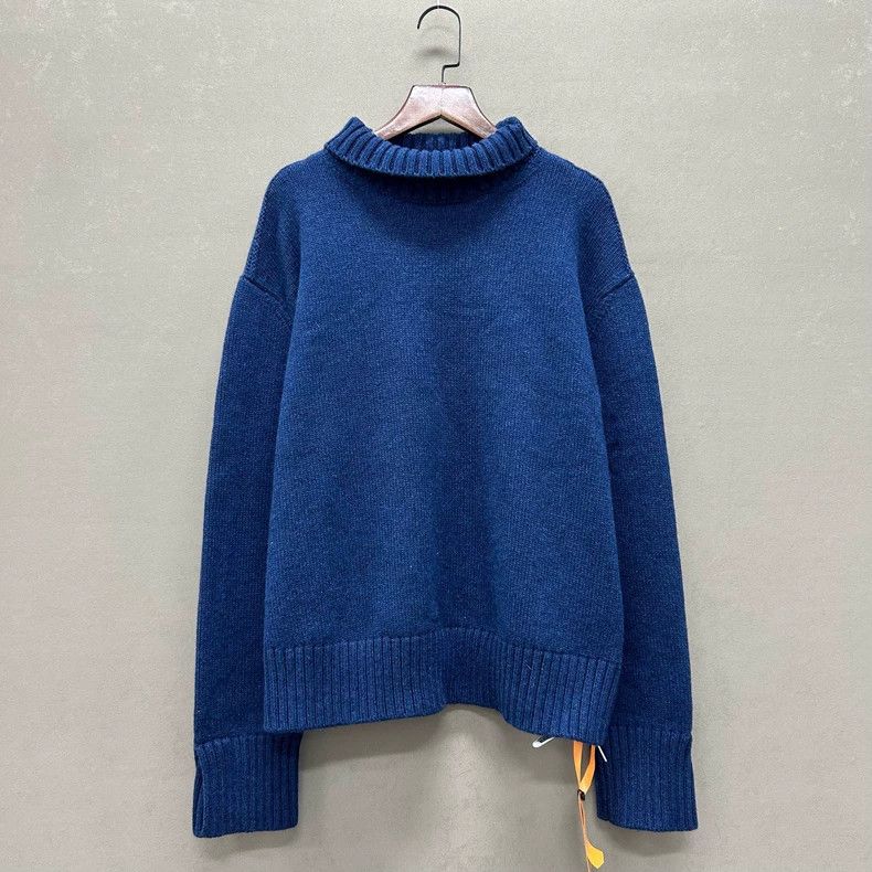 Loro Piana Loro Piana Blue Cashmere Sweater S Size US S / EU 44-46 / 1 - 1 Thumbnail