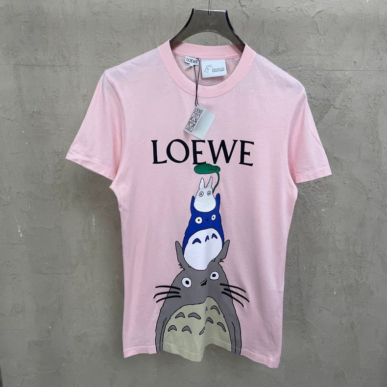 Loewe LOEWE Pink Totoro short-sleeved T-shirt Size XS / US 0-2 / IT 36-38 - 1 Thumbnail