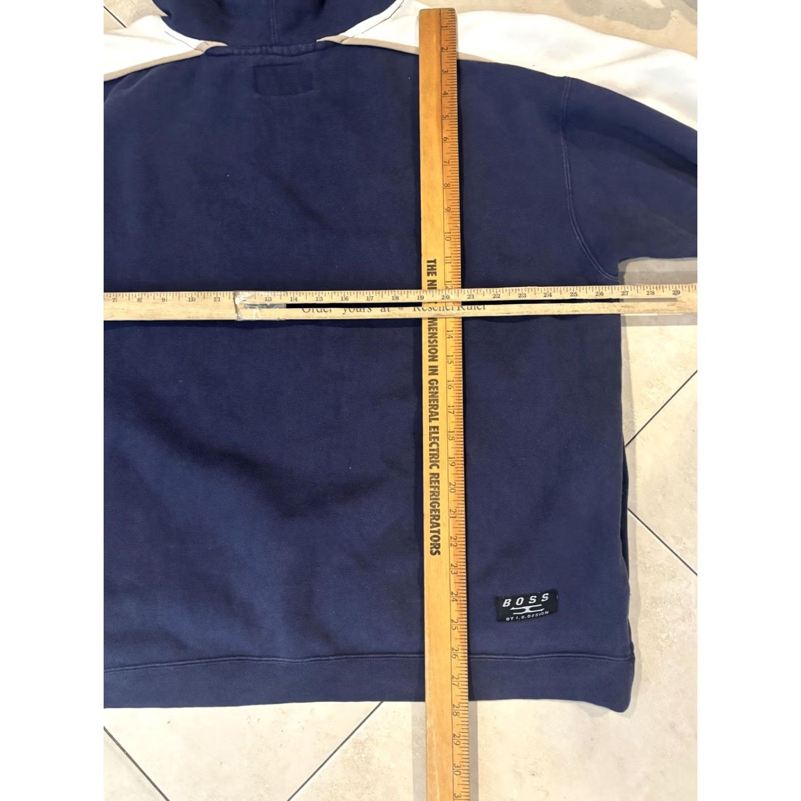 Vintage Boss Shirt Mens 2XL Blue Hoodie Urban Expedition Logo Pullover Fleece Sweatshirt Size US XXL / EU 58 / 5 - 6 Thumbnail