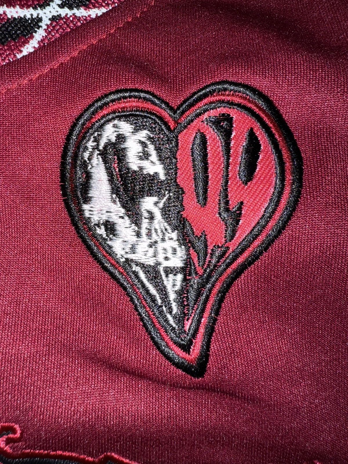 Rap Tees Brand X “Juice Wrld 999” basketball jersey maroon NEW w/tags Size US M / EU 48-50 / 2 - 8 Thumbnail