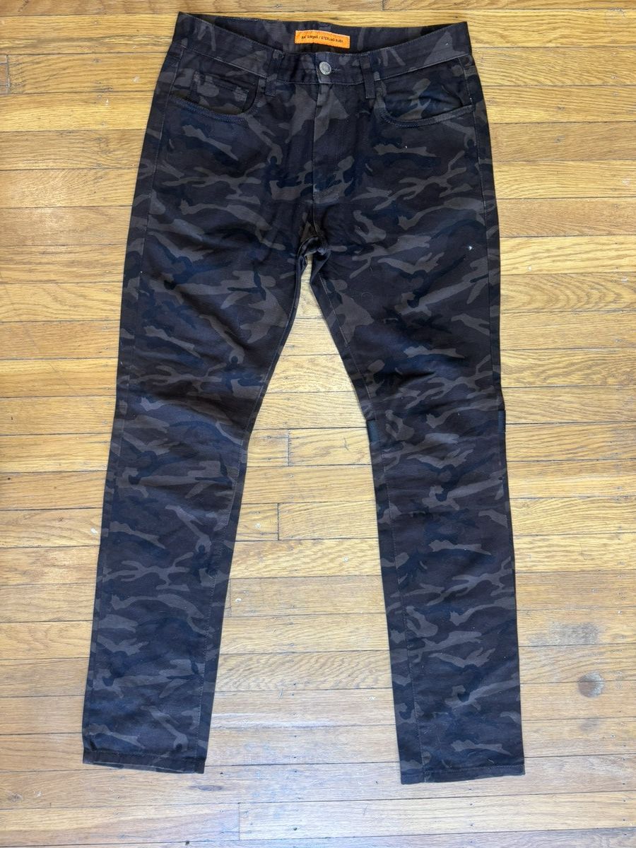Raf Simons × Sterling Ruby Raf simons crim neg camo pants Size US 32 / EU 48 - 3 Thumbnail