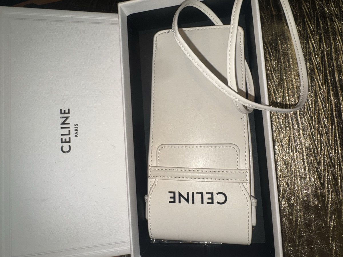 Celine CELINE by Hedi Slimane white Sunglasses with Pouch Size ONE SIZE - 3 Thumbnail