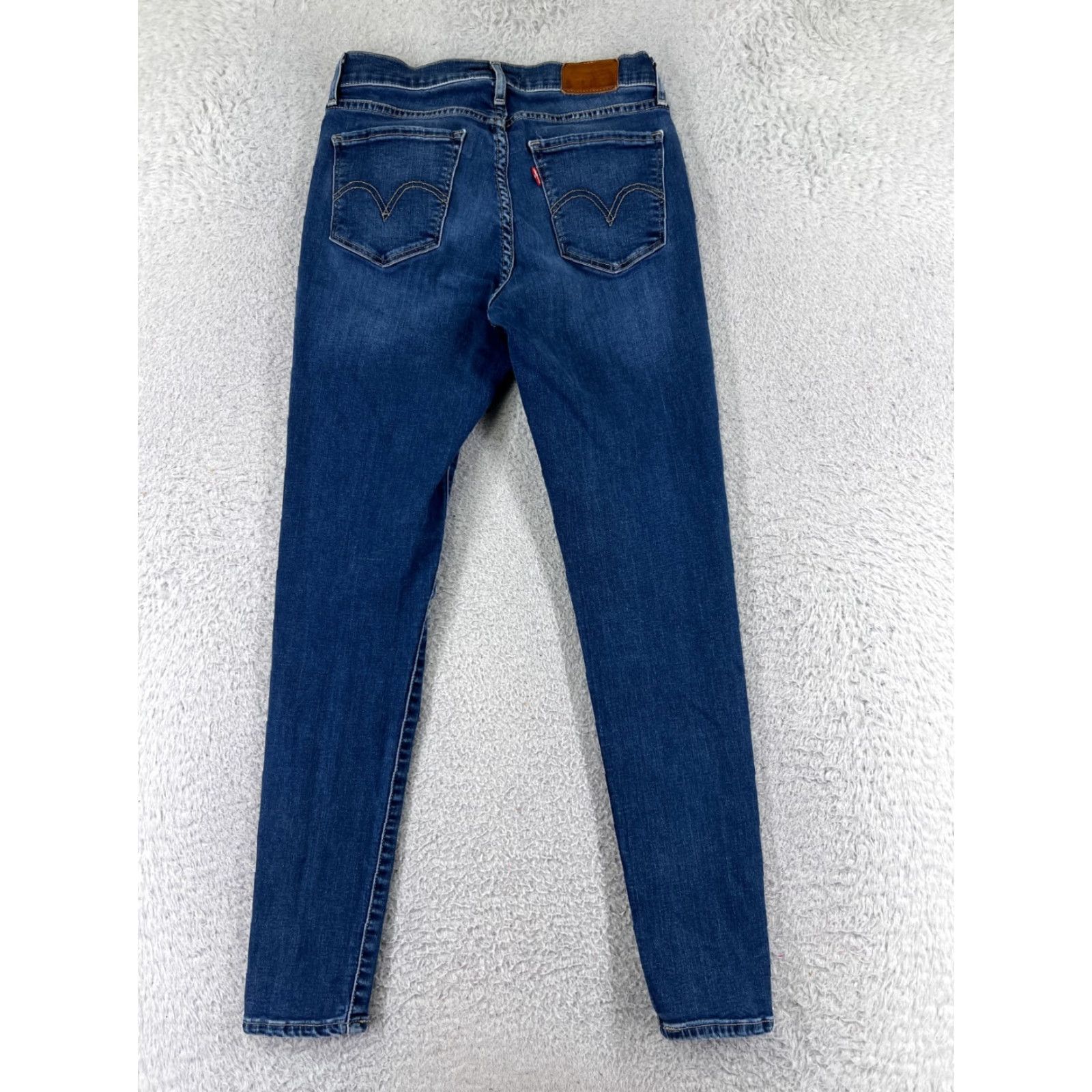 Levi's Levi's Jeans Womens 26 Blue Denim Skinny Stretch 26x30 Regular 5-Pocket Design Light Blue Vintage No N/A Size 26" / US 2 / IT 38 - 2 Thumbnail