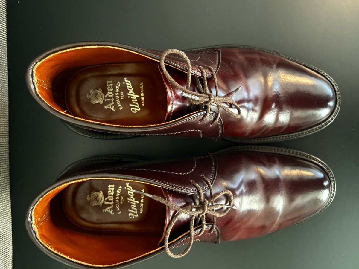 Alden Alden 7.5 Color 8 Horween Shell Cordovan Chukka Boots Size US 7.5 / EU 40-41 - 7 Thumbnail