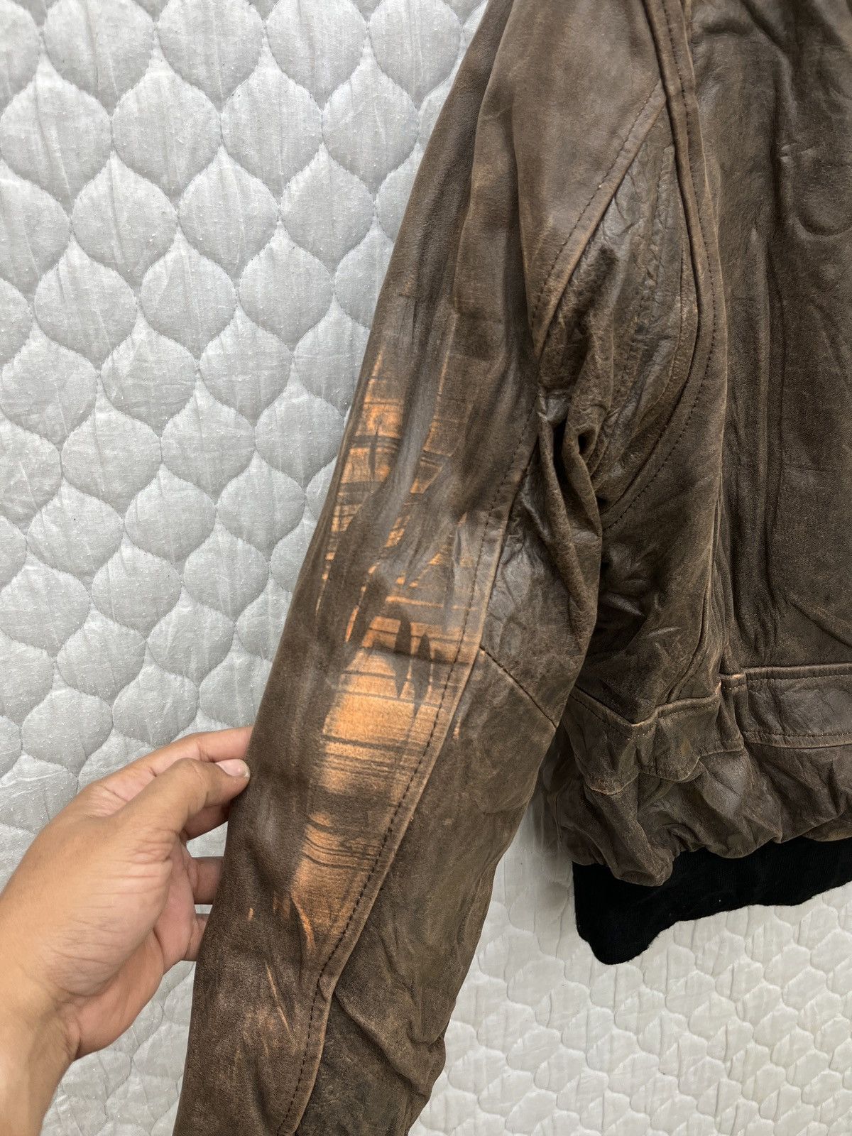 Genuine Leather 🔥🔥🔥ARCHIVE THE DEGNER CLASSIC BRAND LEATHER JACKET Size US M / EU 48-50 / 2 - 8 Thumbnail