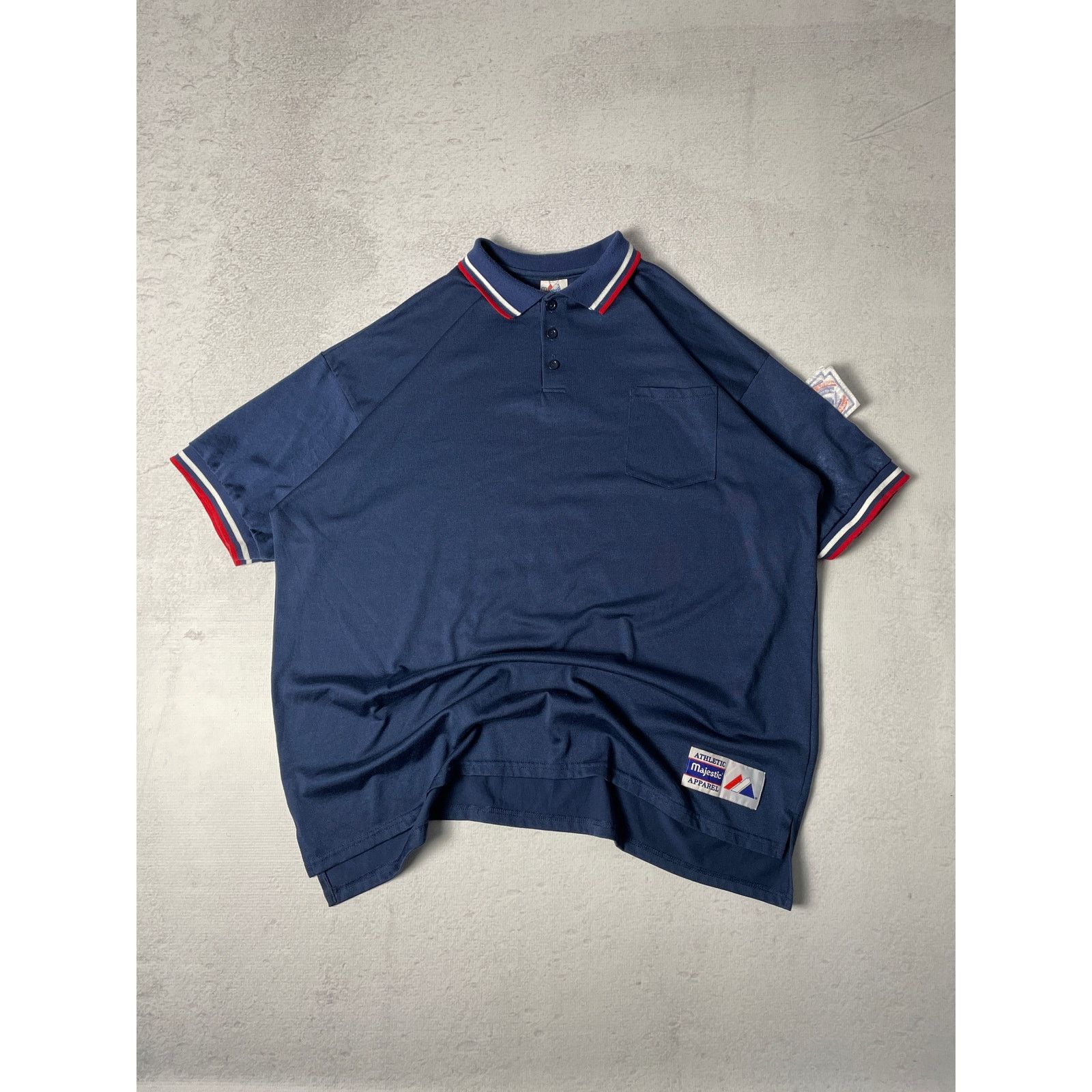 Majestic Vintage Majestic Polo Shirt - Men's 3XL Size US XXL / EU 58 / 5 - 1 Thumbnail