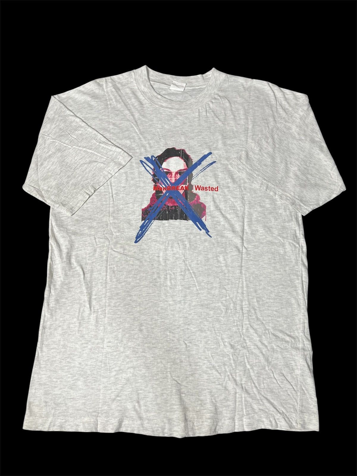 Band Tees × Vintage Vintage Rare manBREAK Wasted 1997 Electronic Band Size US L / EU 52-54 / 3 - 1 Thumbnail