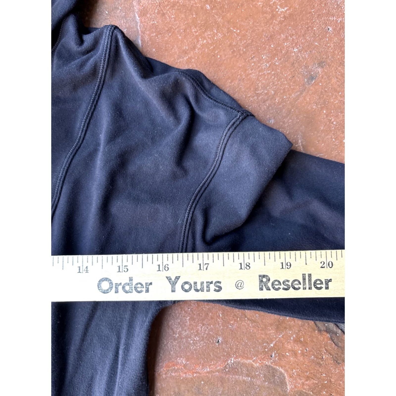 Lululemon Lululemon Rulu Active Pullover Hoodie Womens XXS Black Running Yoga Shirt Hoodie Mens Womens? Size XXS / US 00 / IT 34 - 4 Thumbnail