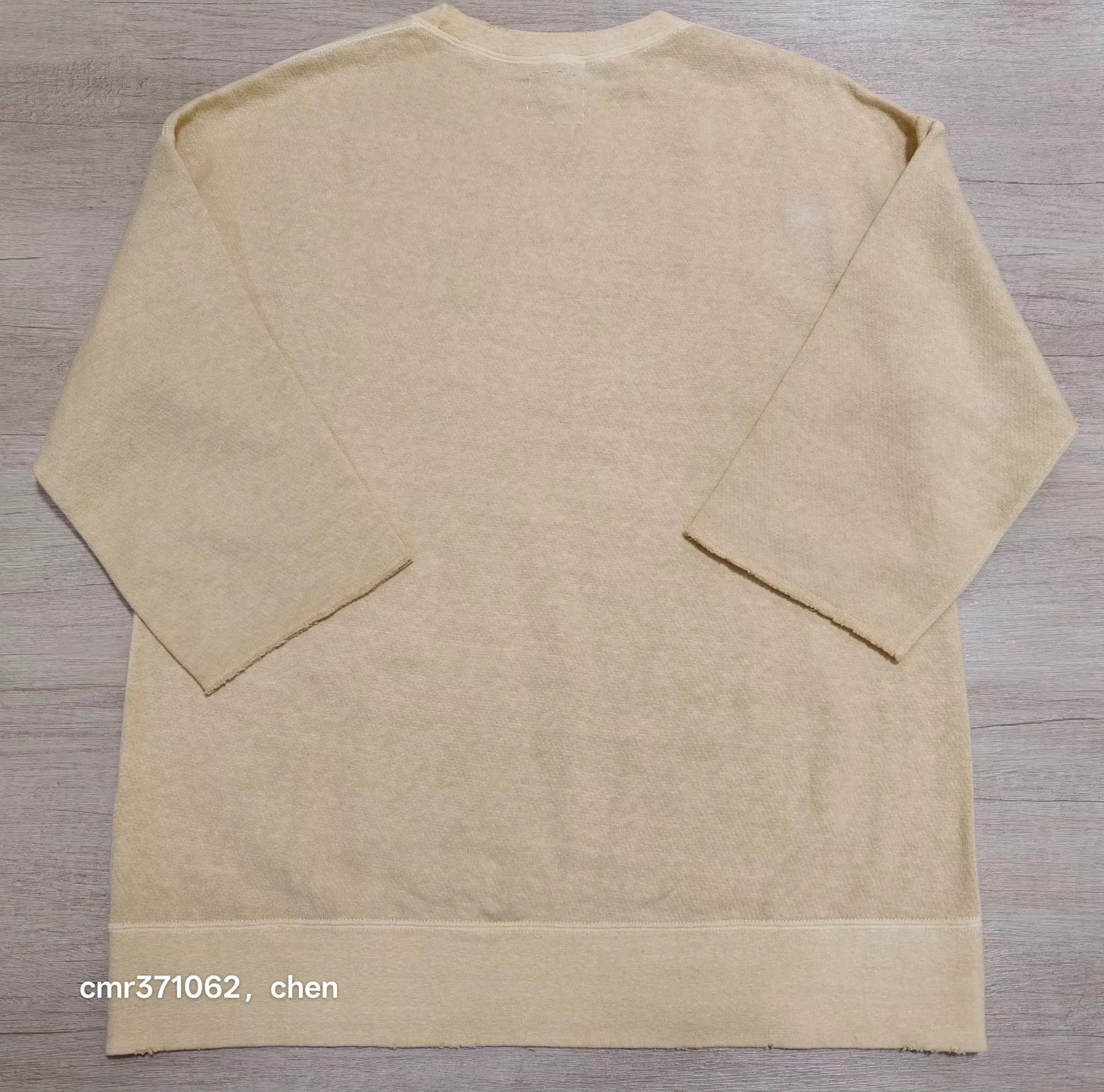 Visvim VISVIM 21AW JUMBO SWEAT 3/4 UNEVEN DYE mustard size 2 Size US M / EU 48-50 / 2 - 6 Thumbnail