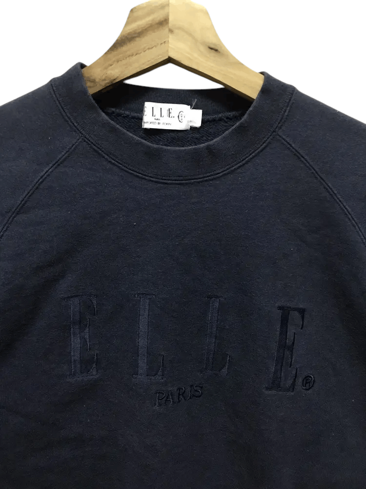 Vintage Vintage Elle Paris Sweatshirts Size XS / US 0-2 / IT 36-38 - 3 Thumbnail