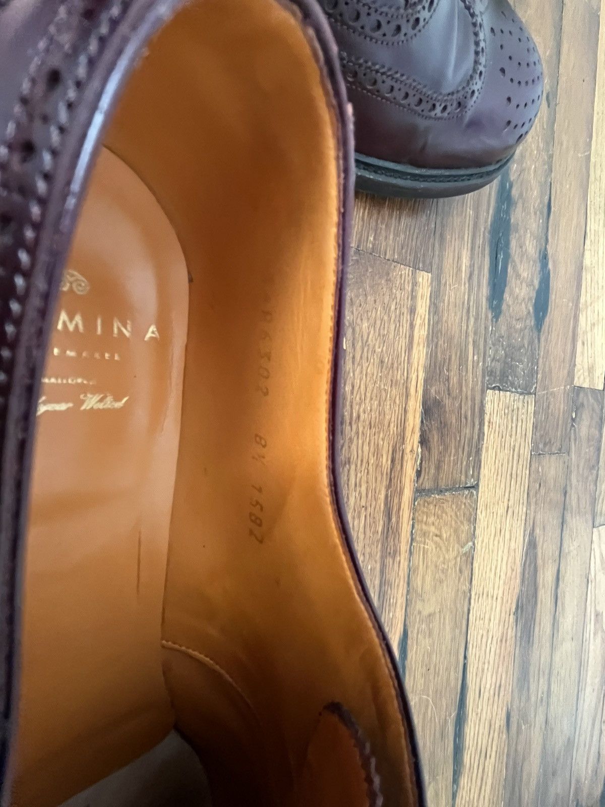 Carmina Carmina Oxfords 1582 in Oxblood Horse Size US 11 / IT 41 - 9 Thumbnail