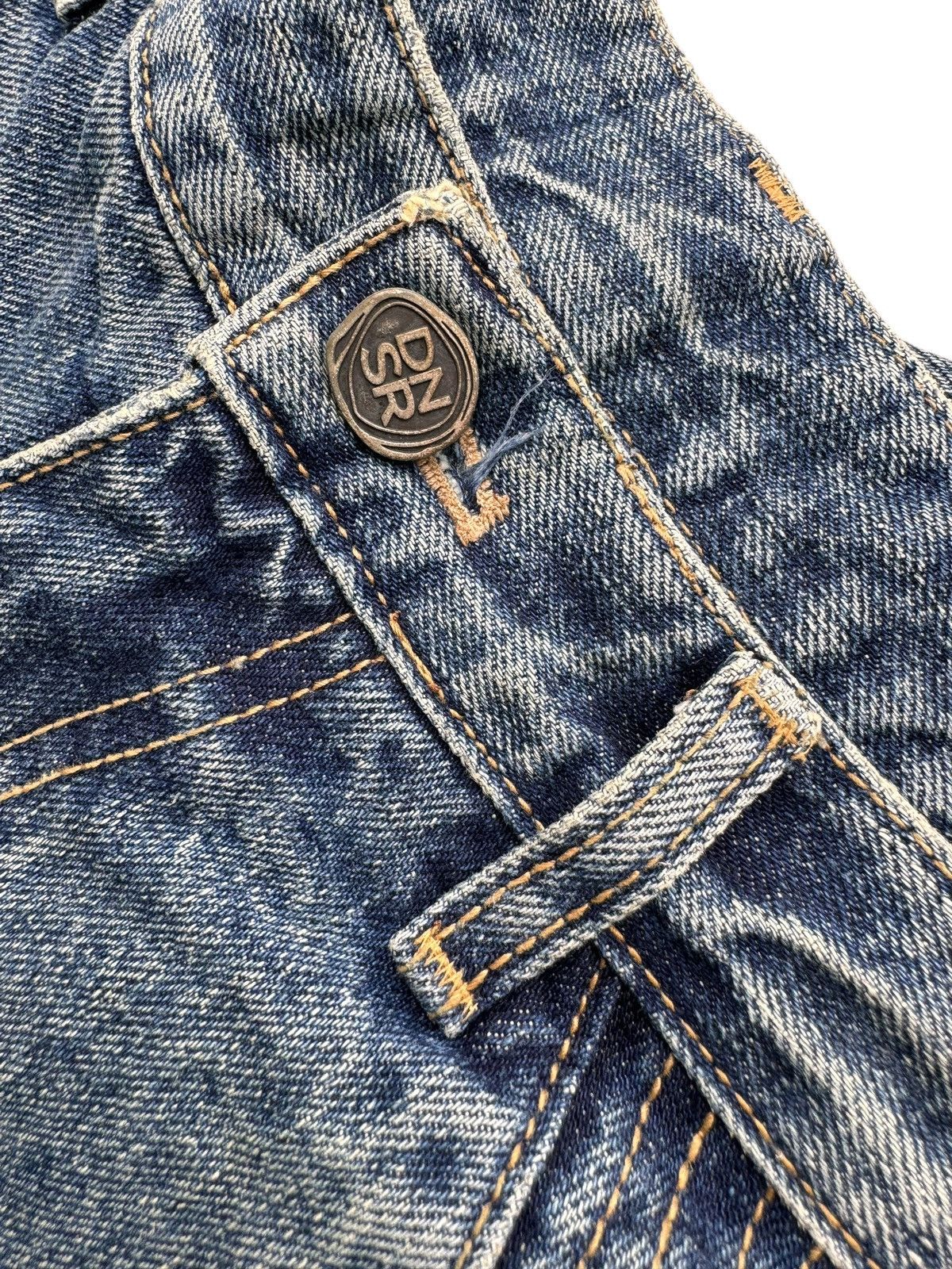 JNCO × Wu-Tang Clan Vintage DNSR Japanese Brand Hip Hop Baggy Jeans Size US 30 / EU 46 - 10 Thumbnail