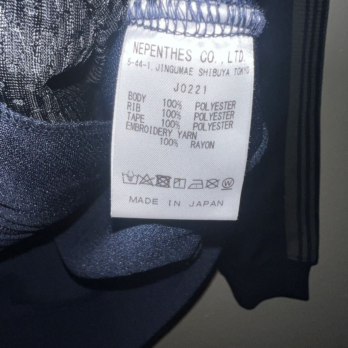 Needles × Nepenthes Needles tracksuits top navy Size US S / EU 44-46 / 1 - 4 Thumbnail