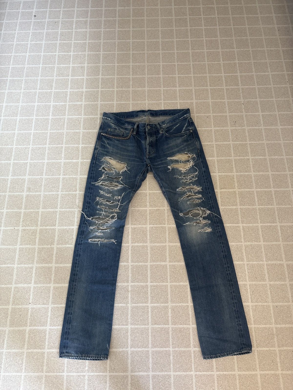Hysteric Glamour Hysteric ripped jeans Size US 32 / EU 48 - 13 Thumbnail